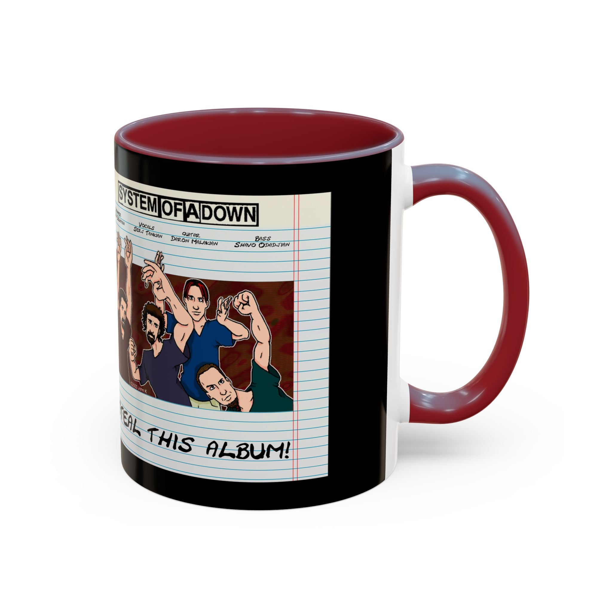 SOAD Steal This Album F&B / Accent Coffee Mug 11/15oz