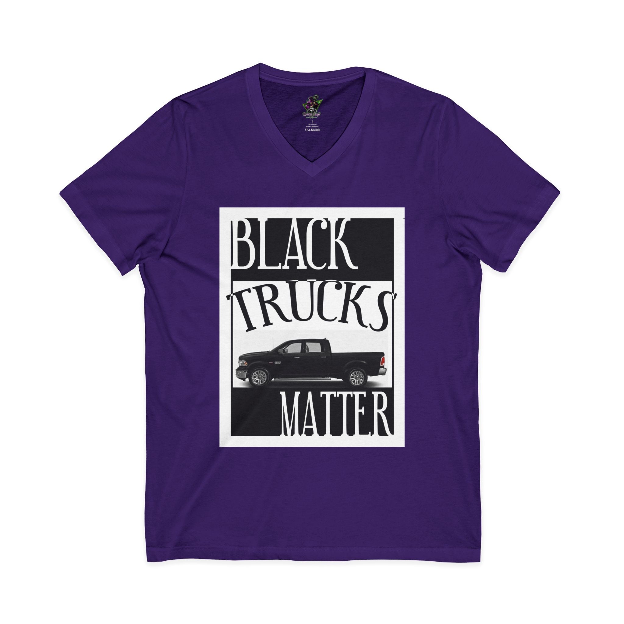 Black Trucks Matter / V-Neck Tee