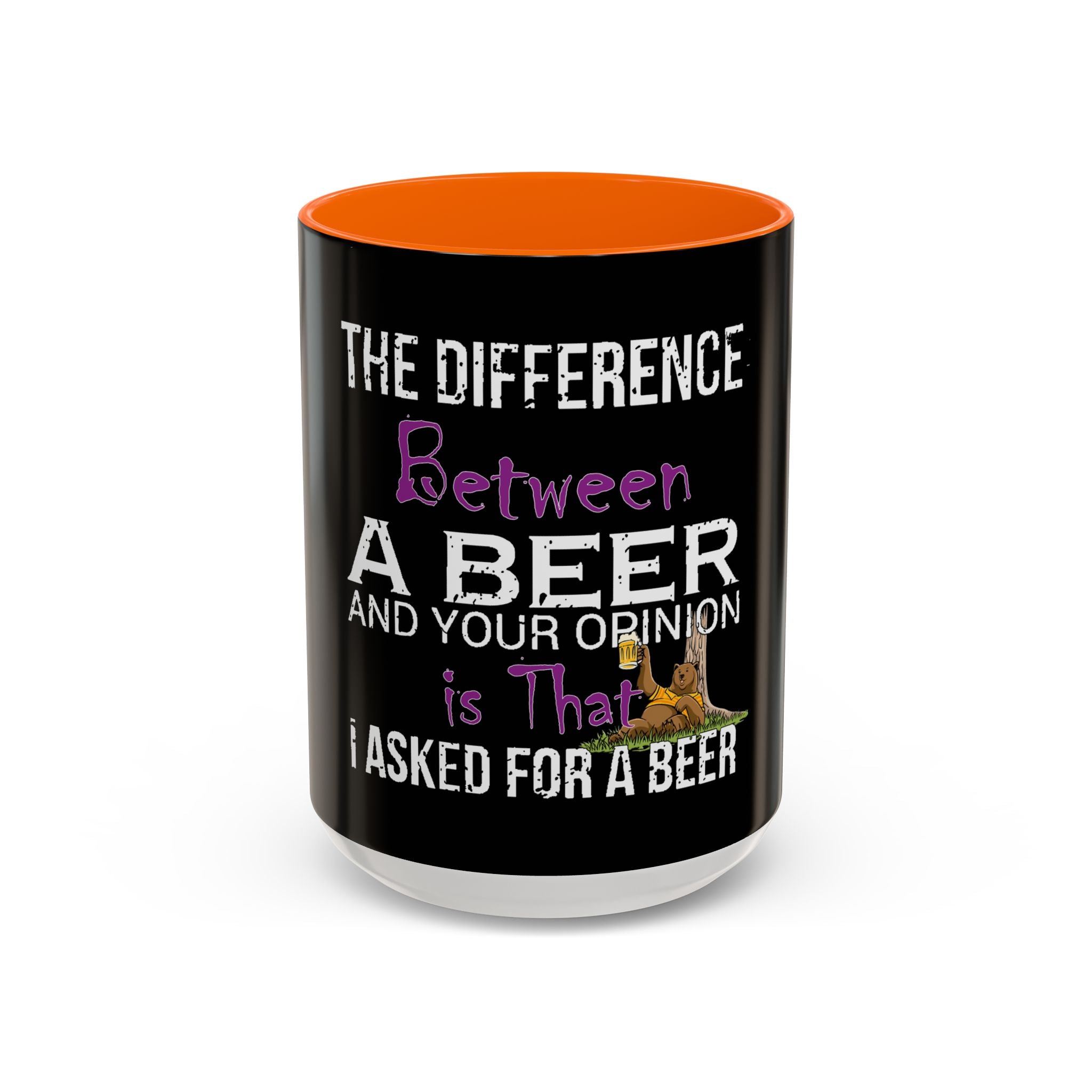 Difference Between Beer / Accent Coffee Mug 11/15oz