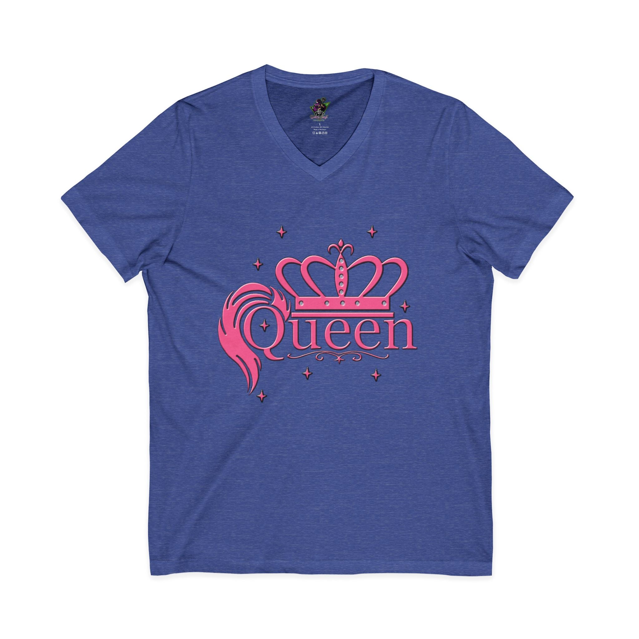 Queen Crown / V-Neck Tee