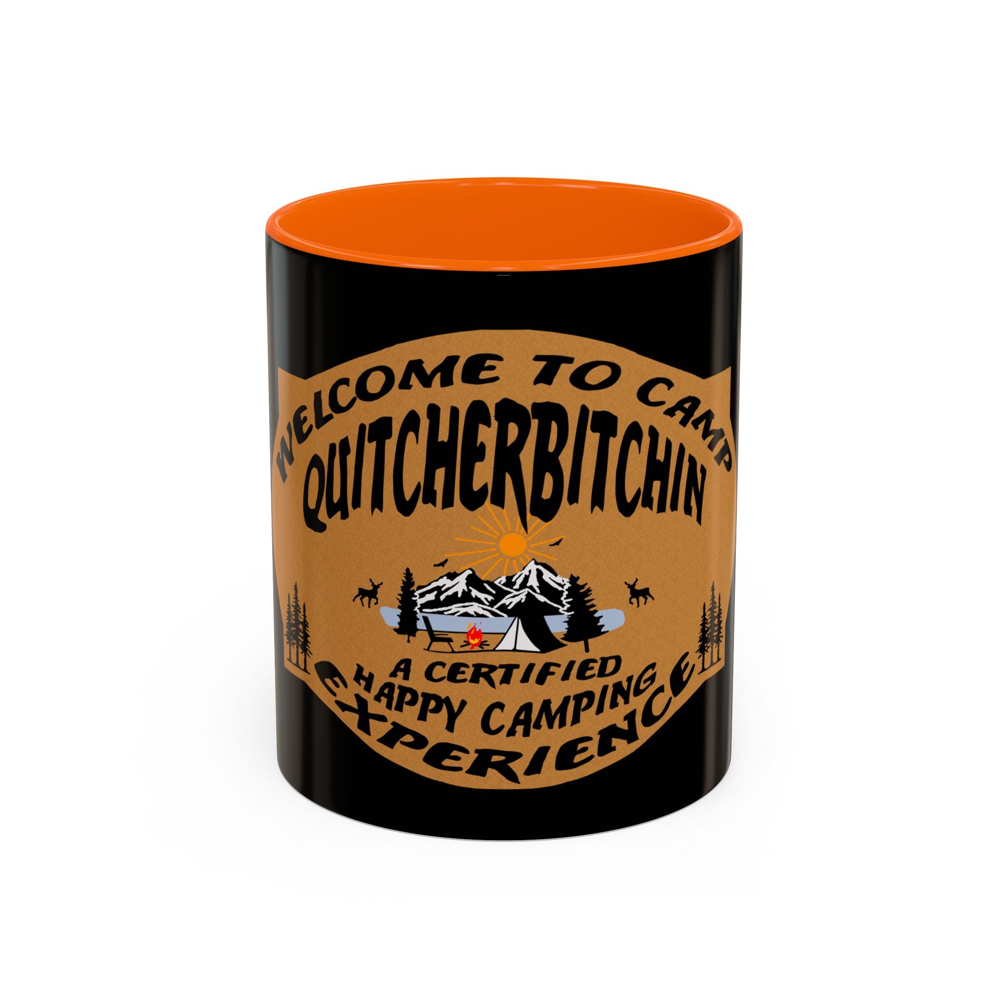 Camp Quitcherbitchin / Accent Coffee Mug 11/15 oz