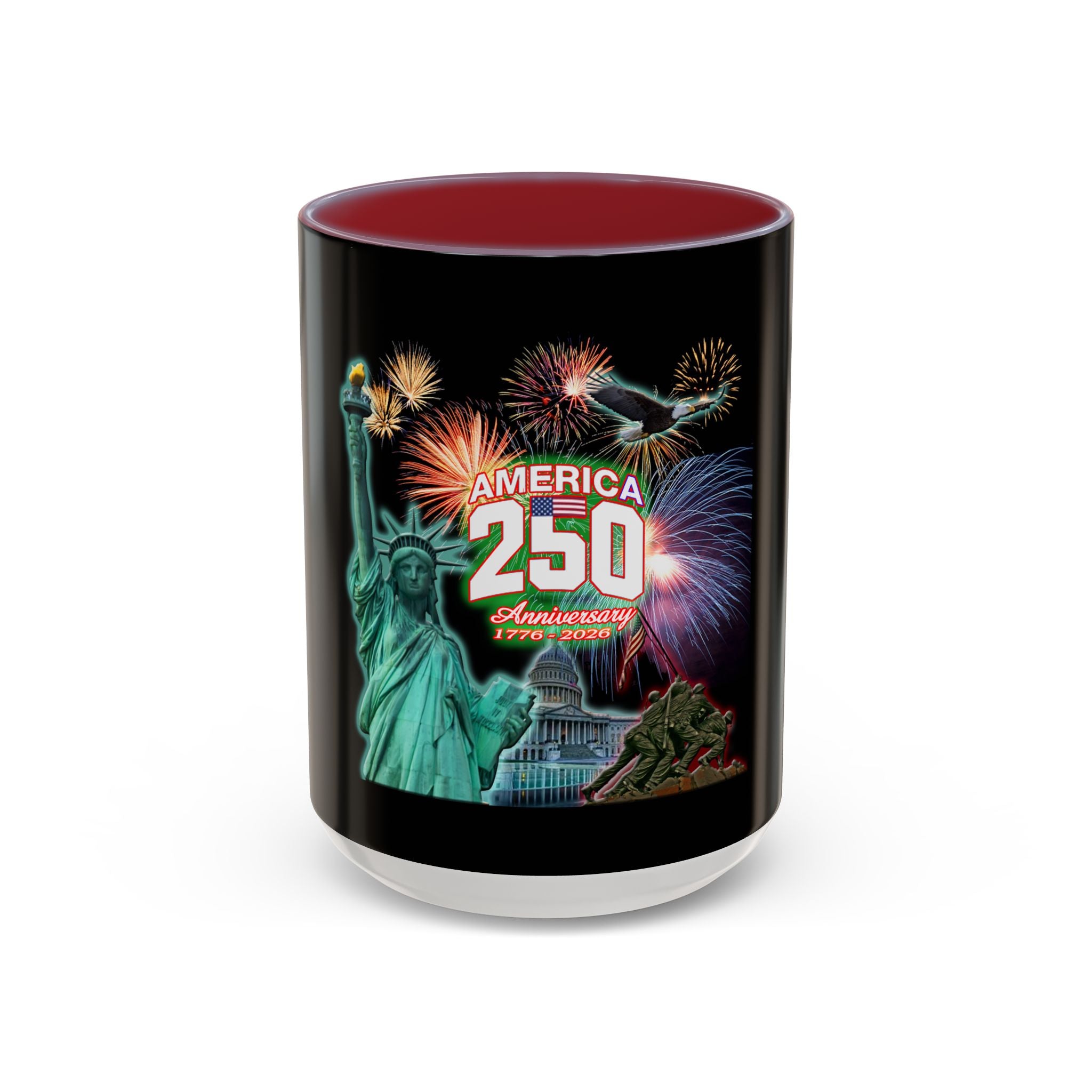 Statue of Liberty 250th / Accent Coffee Mug 11/15oz