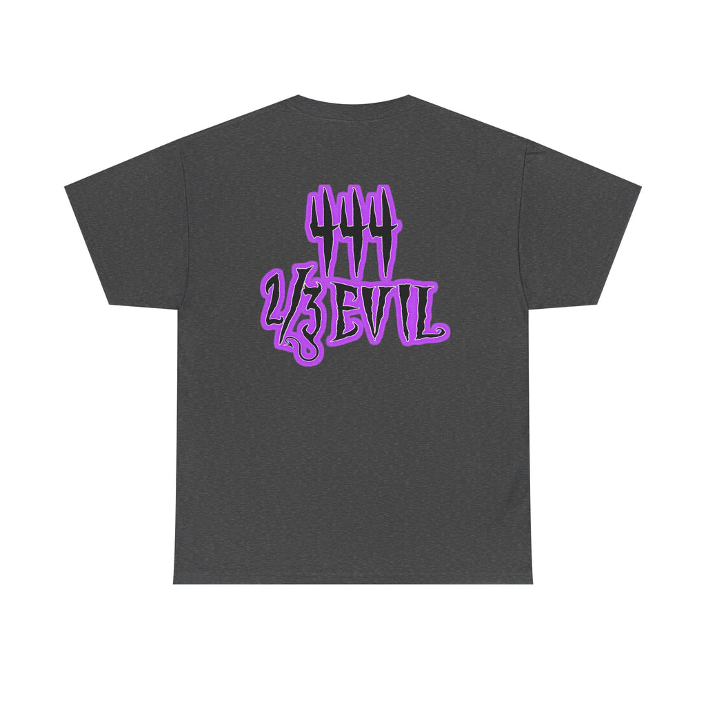 2/3 Evil Gothic Purple Script