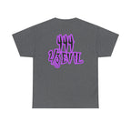 2/3 Evil Gothic Purple Script