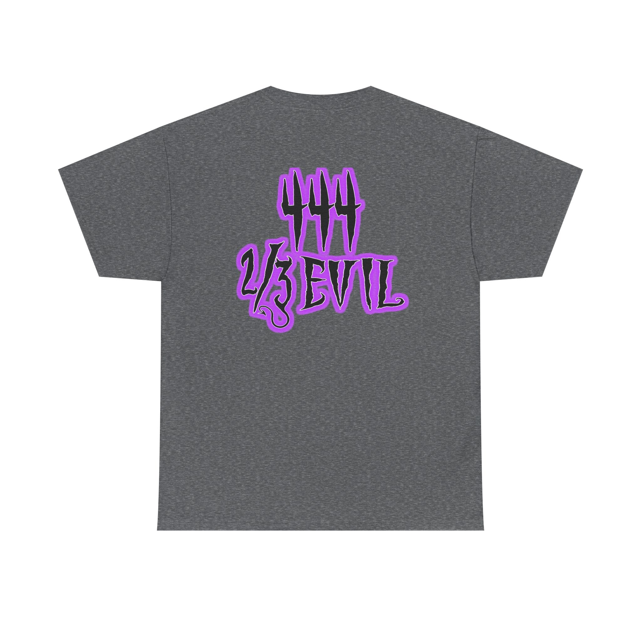 2/3 Evil Gothic Purple Script