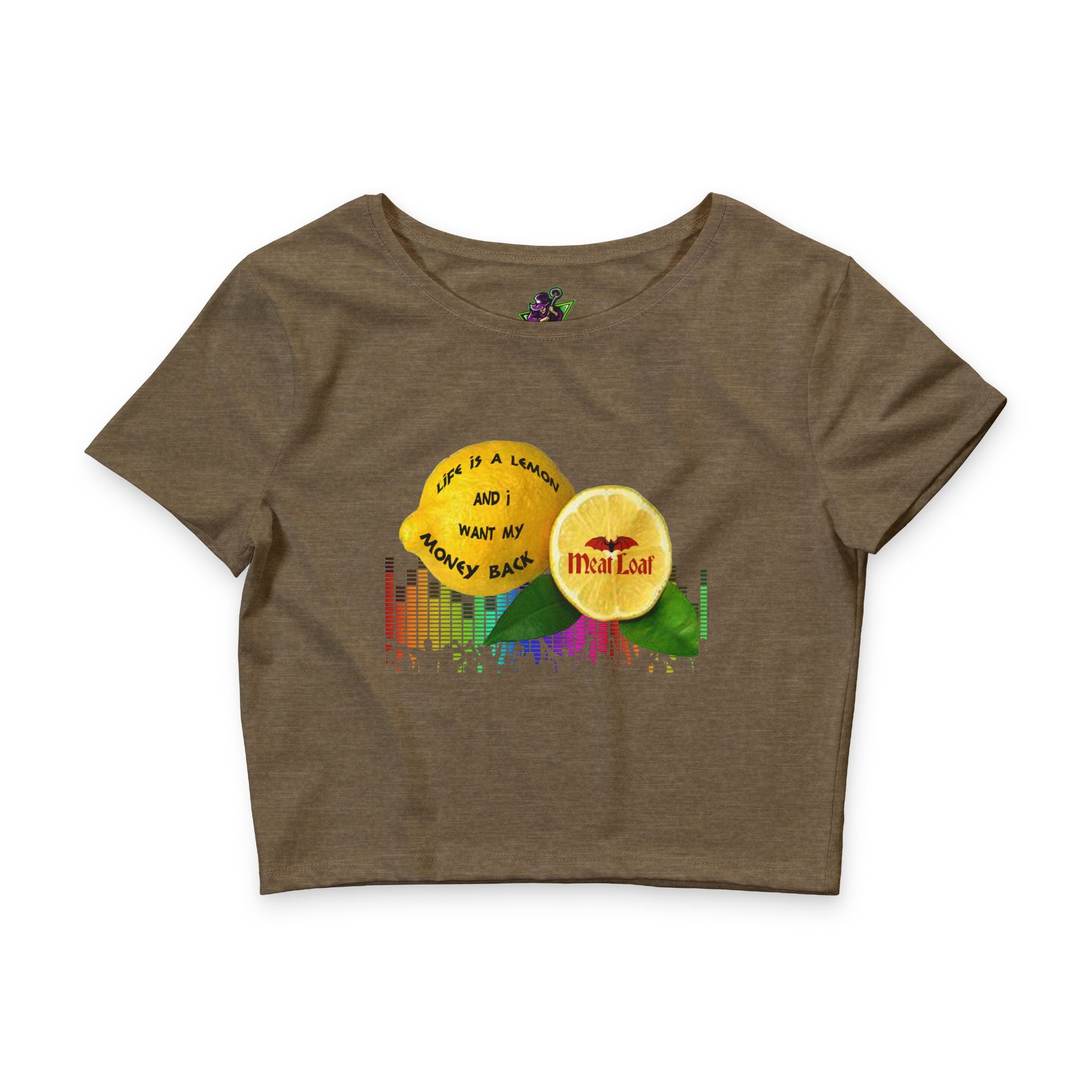 Life Is a Lemon / Crop Top
