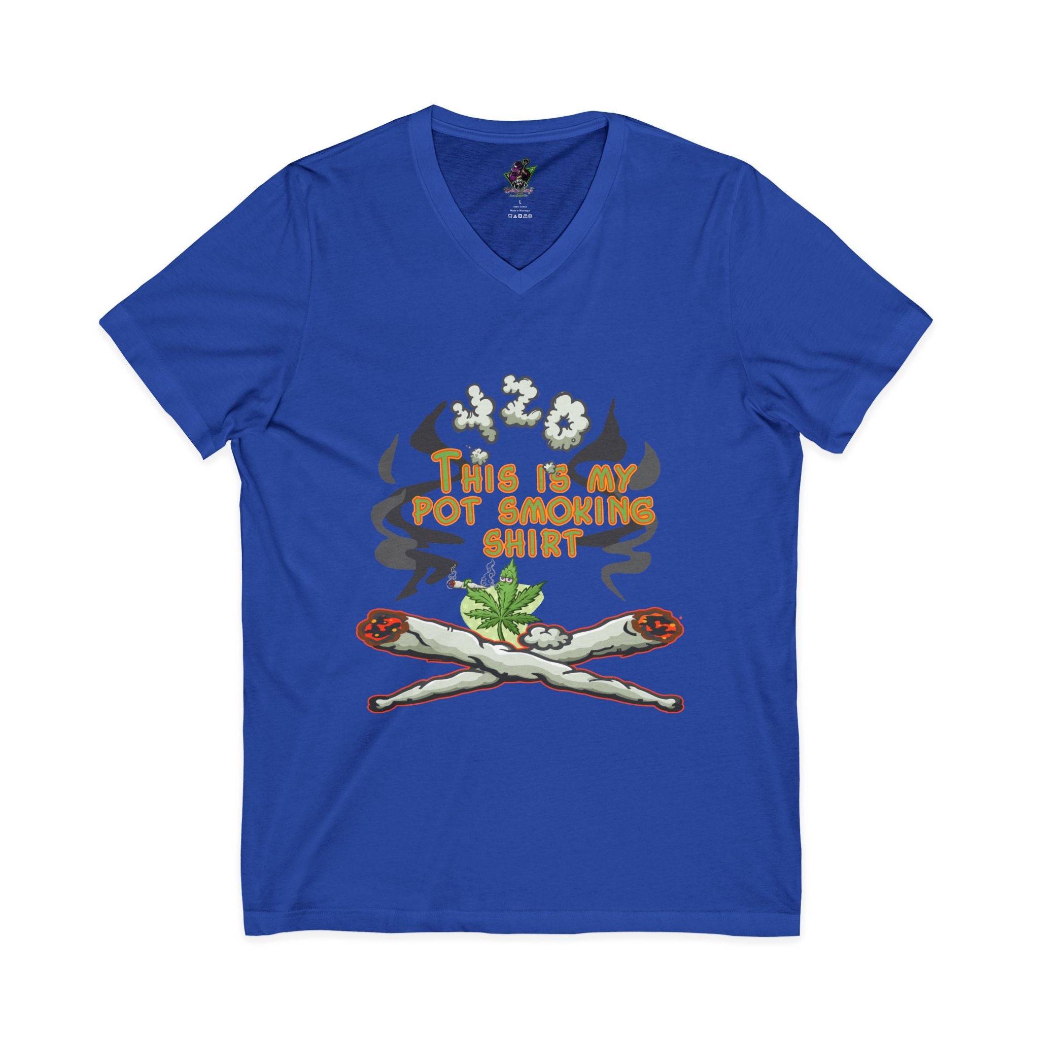 This Is My Pot Smoking Shirt / V-Neck Tee