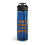 Coffee Spelled Backwards Is EEFFOC / CamelBak Water Bottle 20/25oz