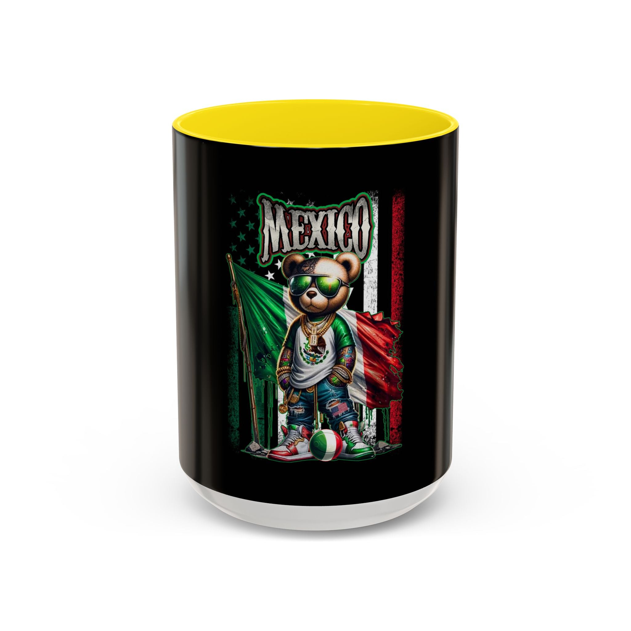 Mexico Teddy Bear / Accent Coffee Mug 11/15oz