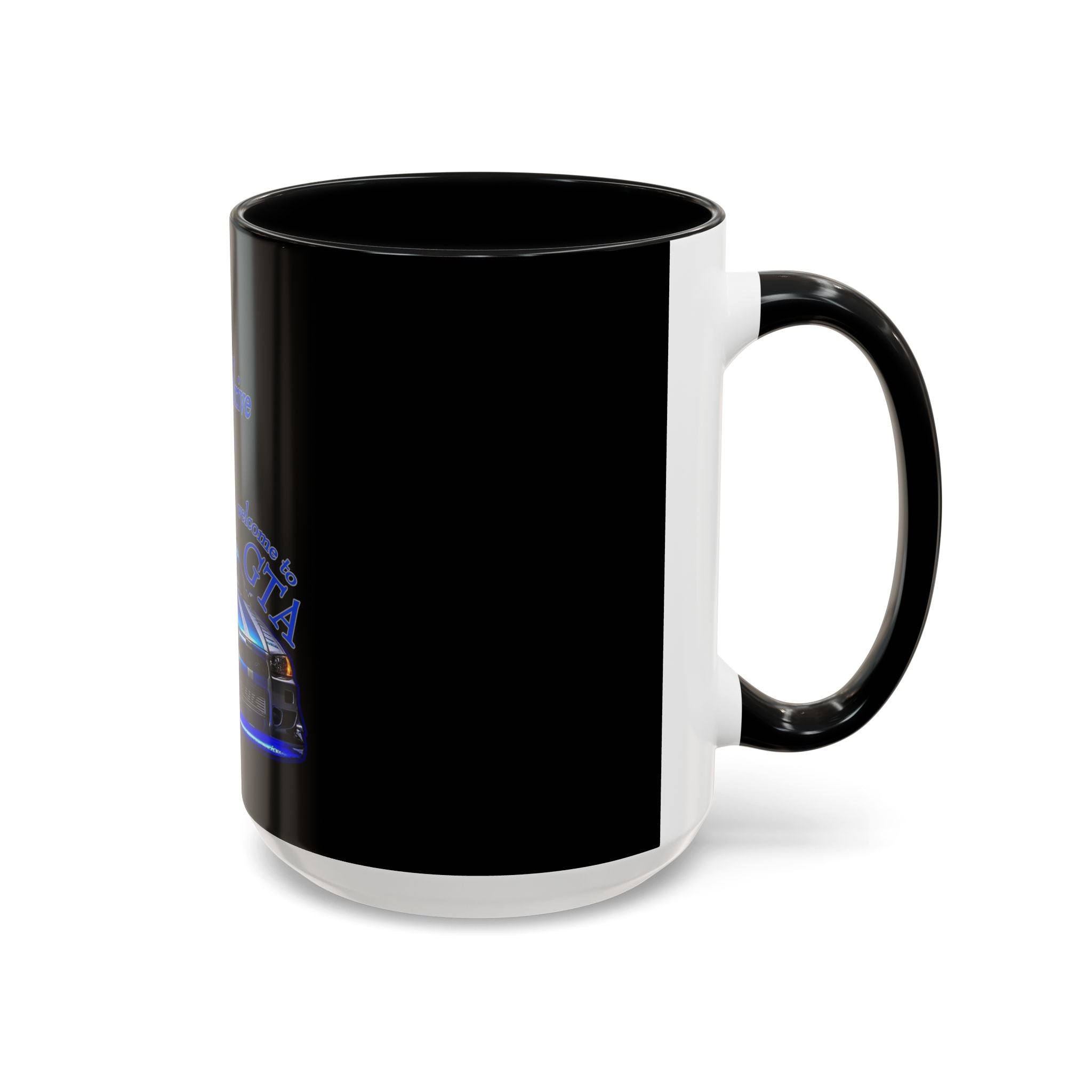 Daughter Doesn't Drive Like A Girl Blue / Accent Coffee Mug 11/15oz