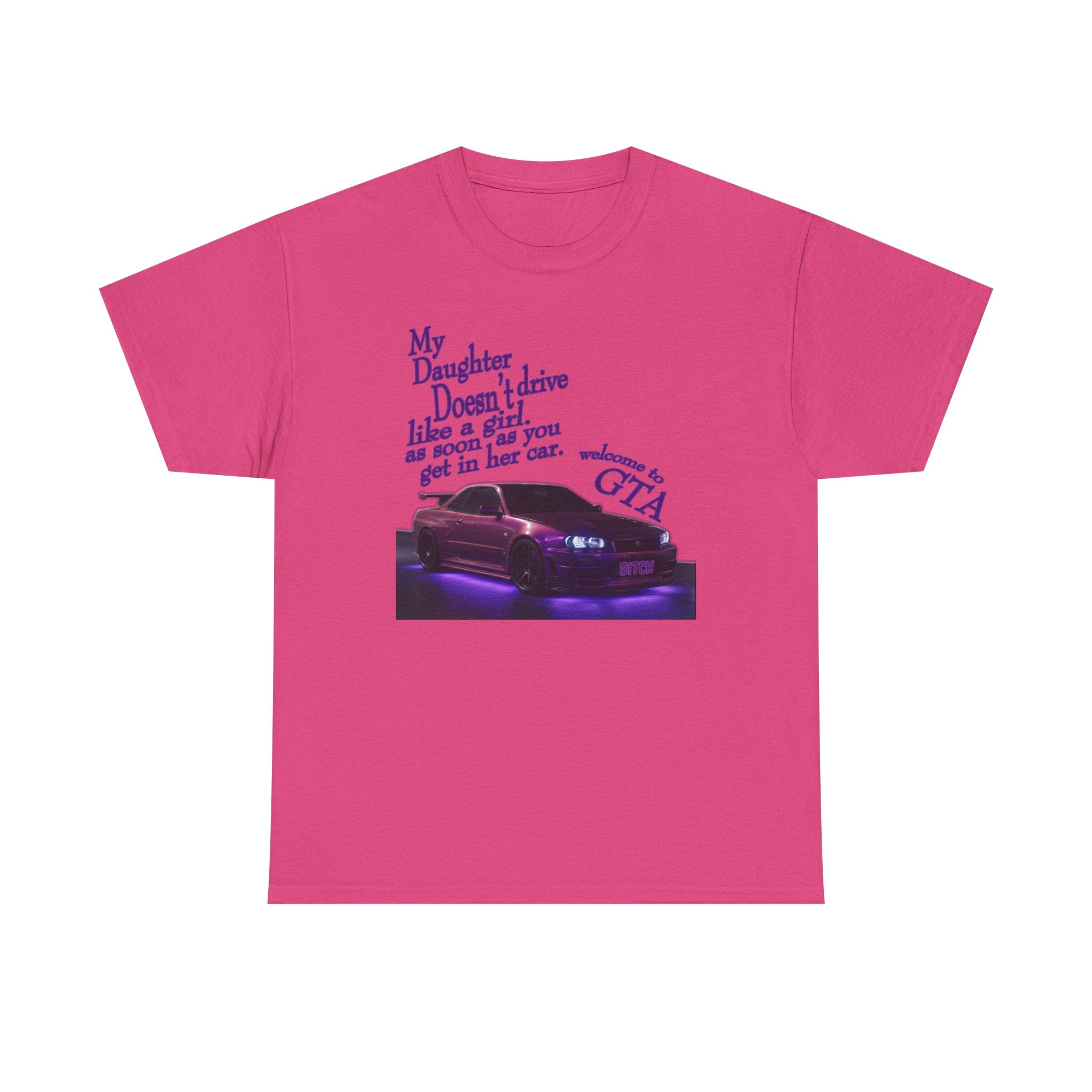 Daughter Doesn’t Drive Like A Girl Purple