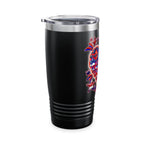 Patriotic Dog Heart / Insulated Tumbler 20oz