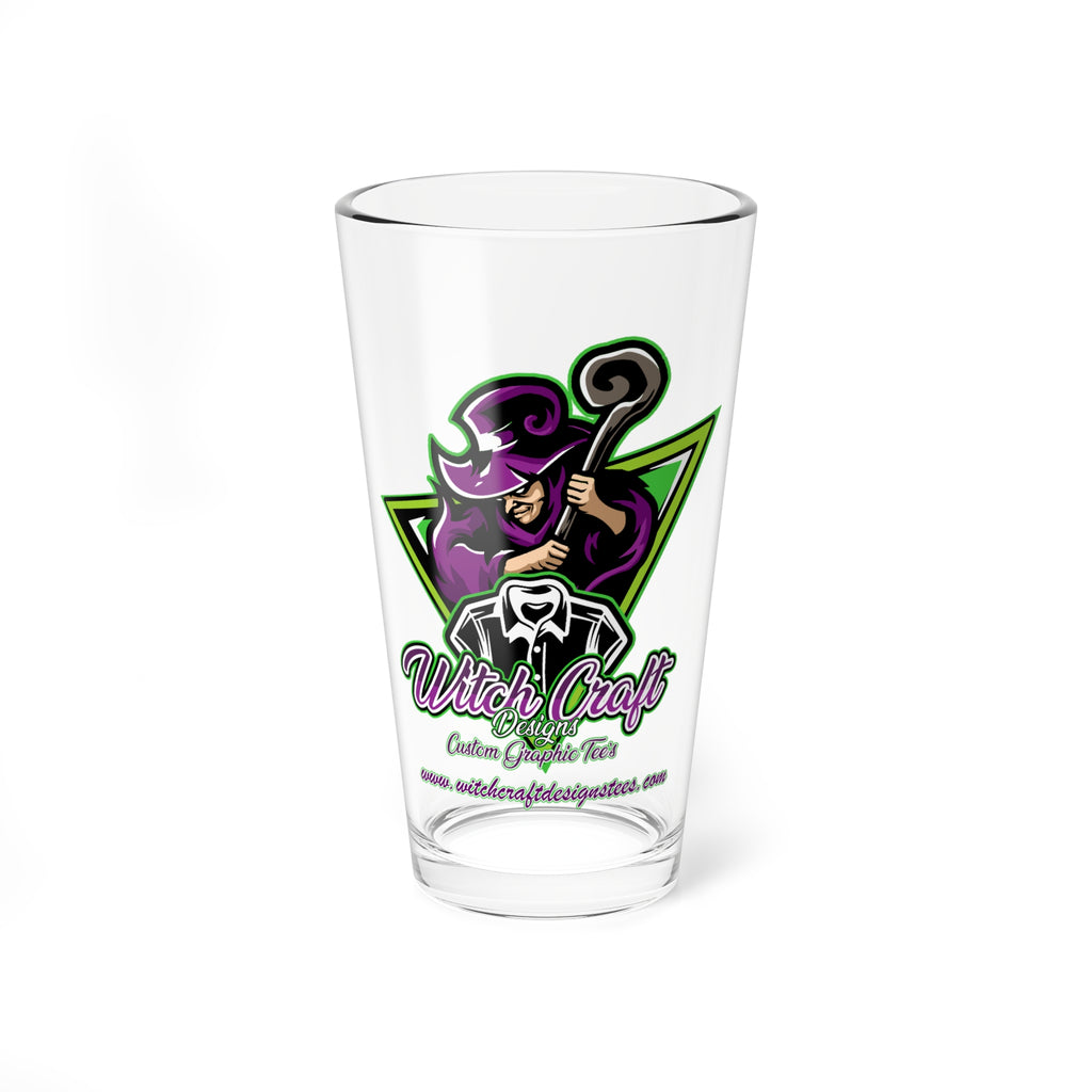 Witch Craft Designs / Beer Glass 16oz