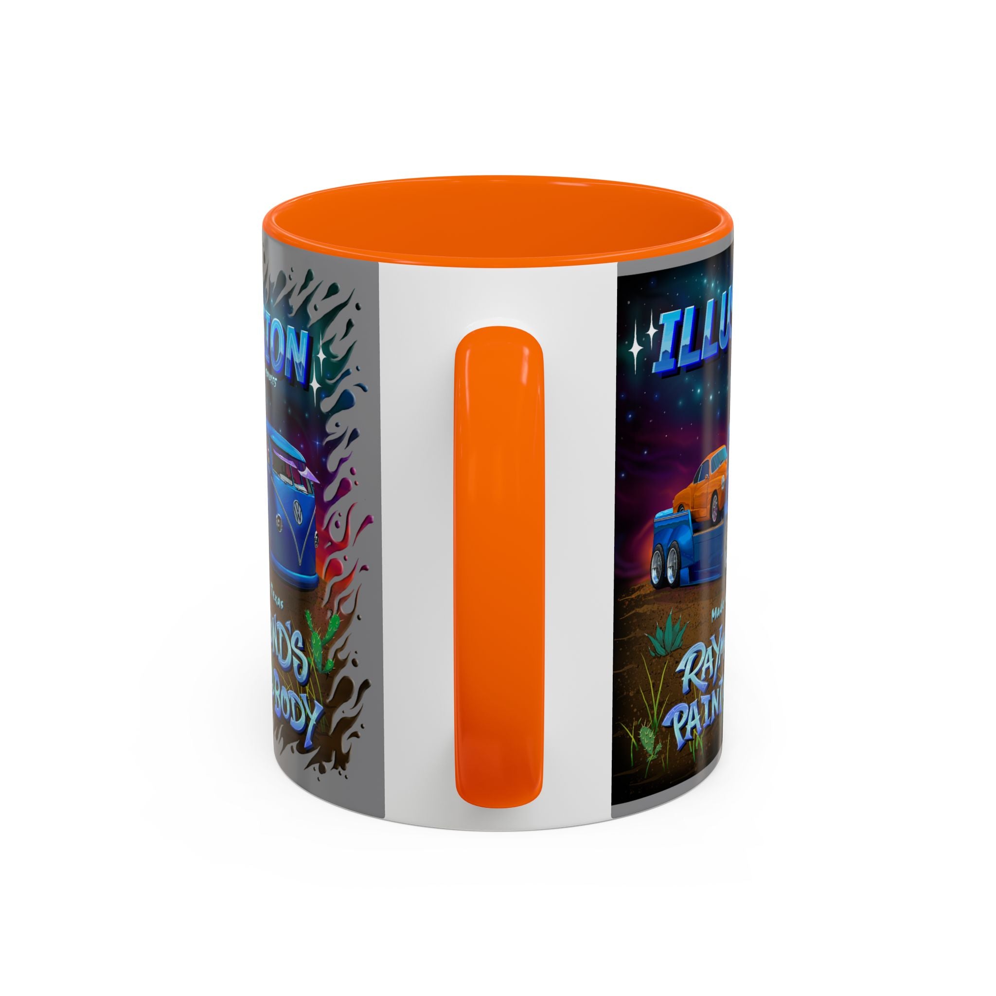 Raymond's Paint & Body Logo / Accent Coffee Mug 11/15oz