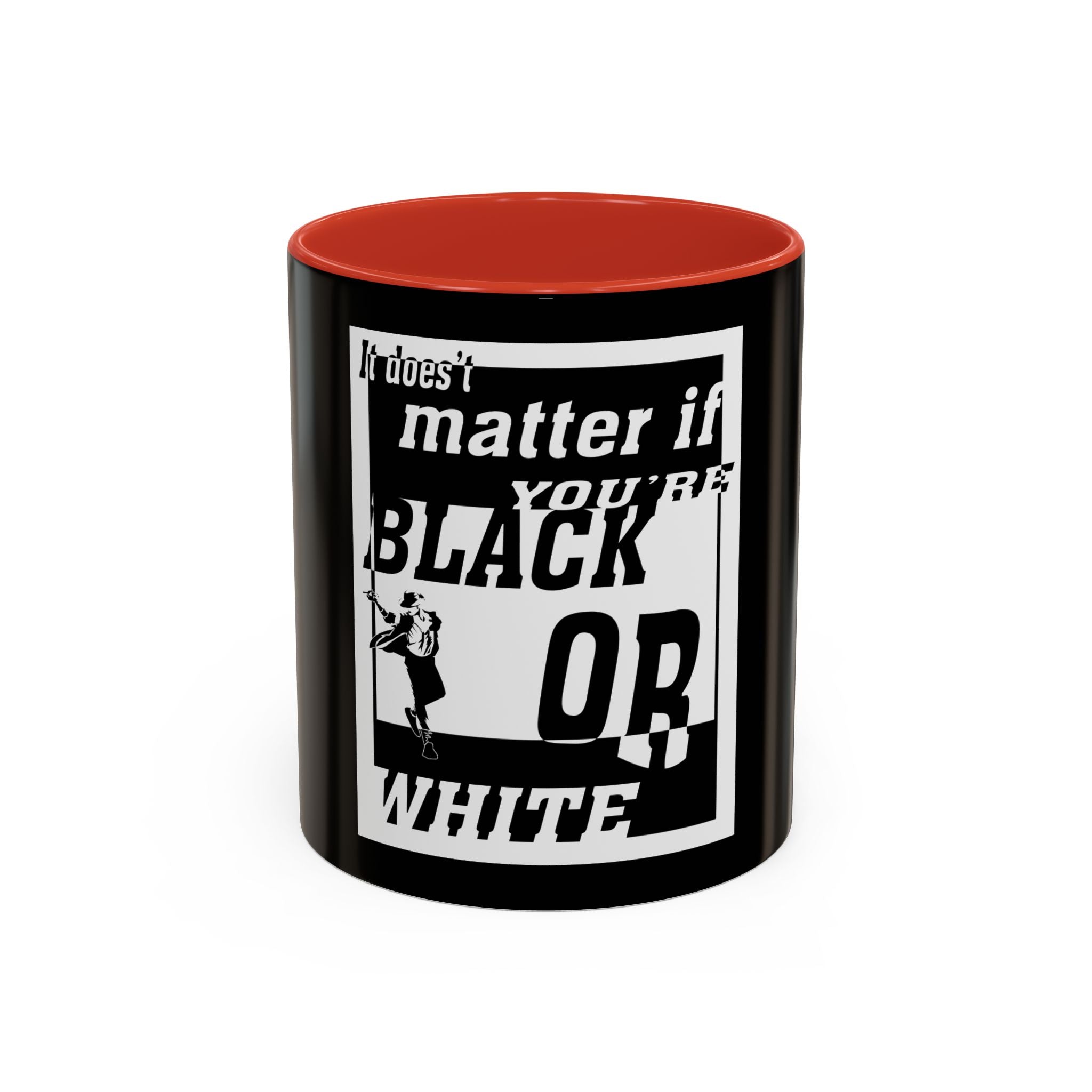 Black Or White / Accent Coffee Mug 11/15oz
