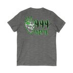 2/3 Evil Punk Skull / V-Neck Shirt