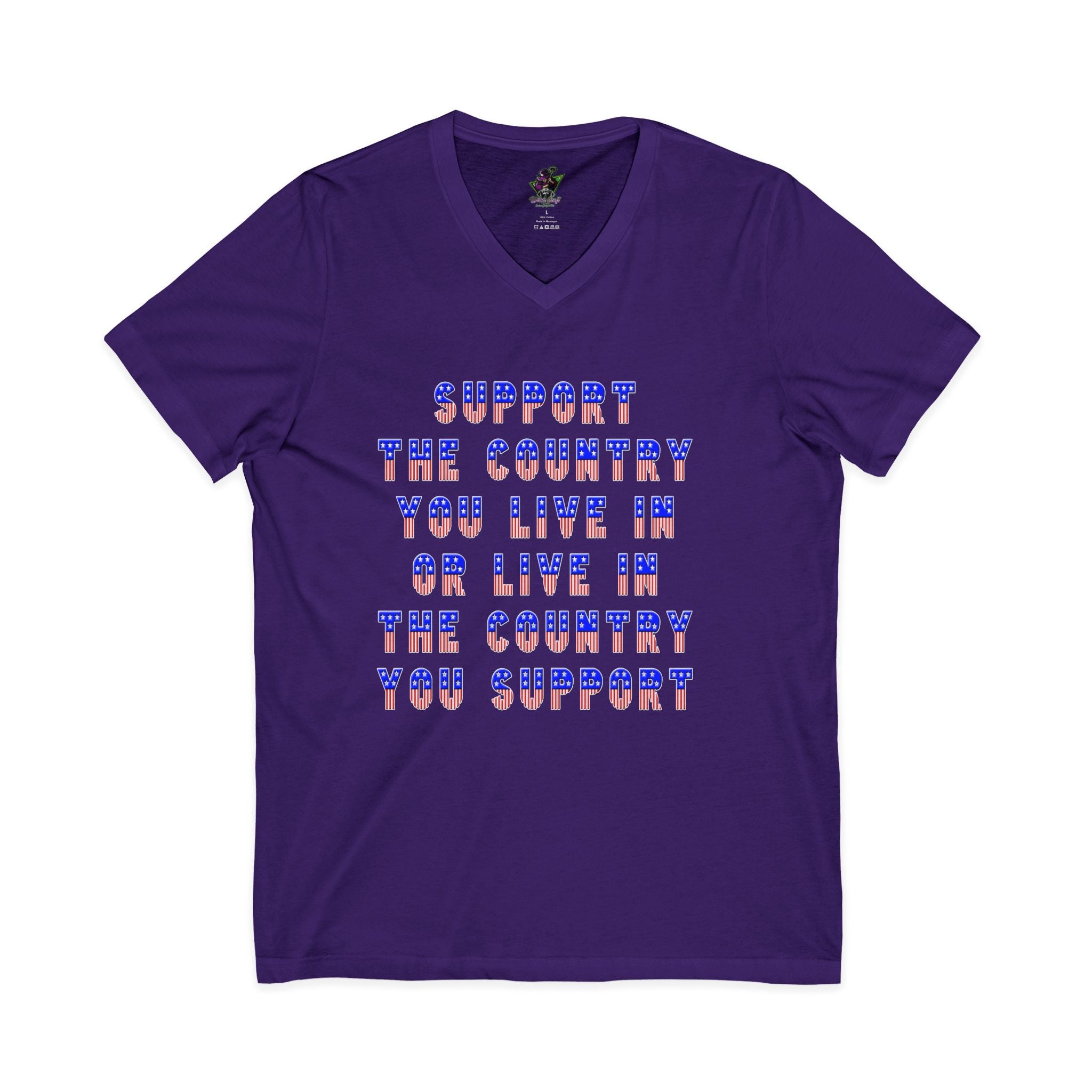Support the Country / V-Neck Tee