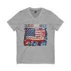 Bleed Red White & Blue / V‑Neck Tee