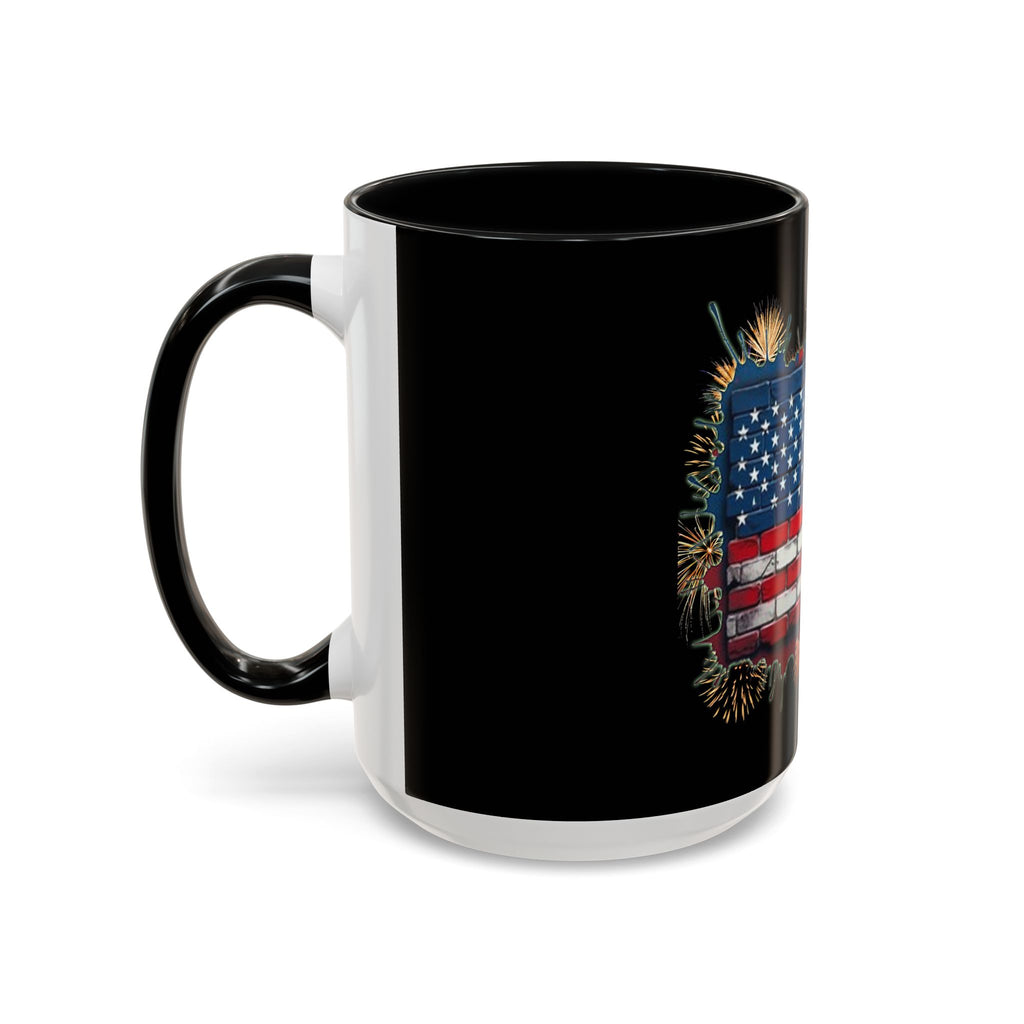 American Brick Flag / Accent Coffee Mug 11/15oz