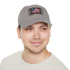 American Brick Flag / Leather Patch Hat