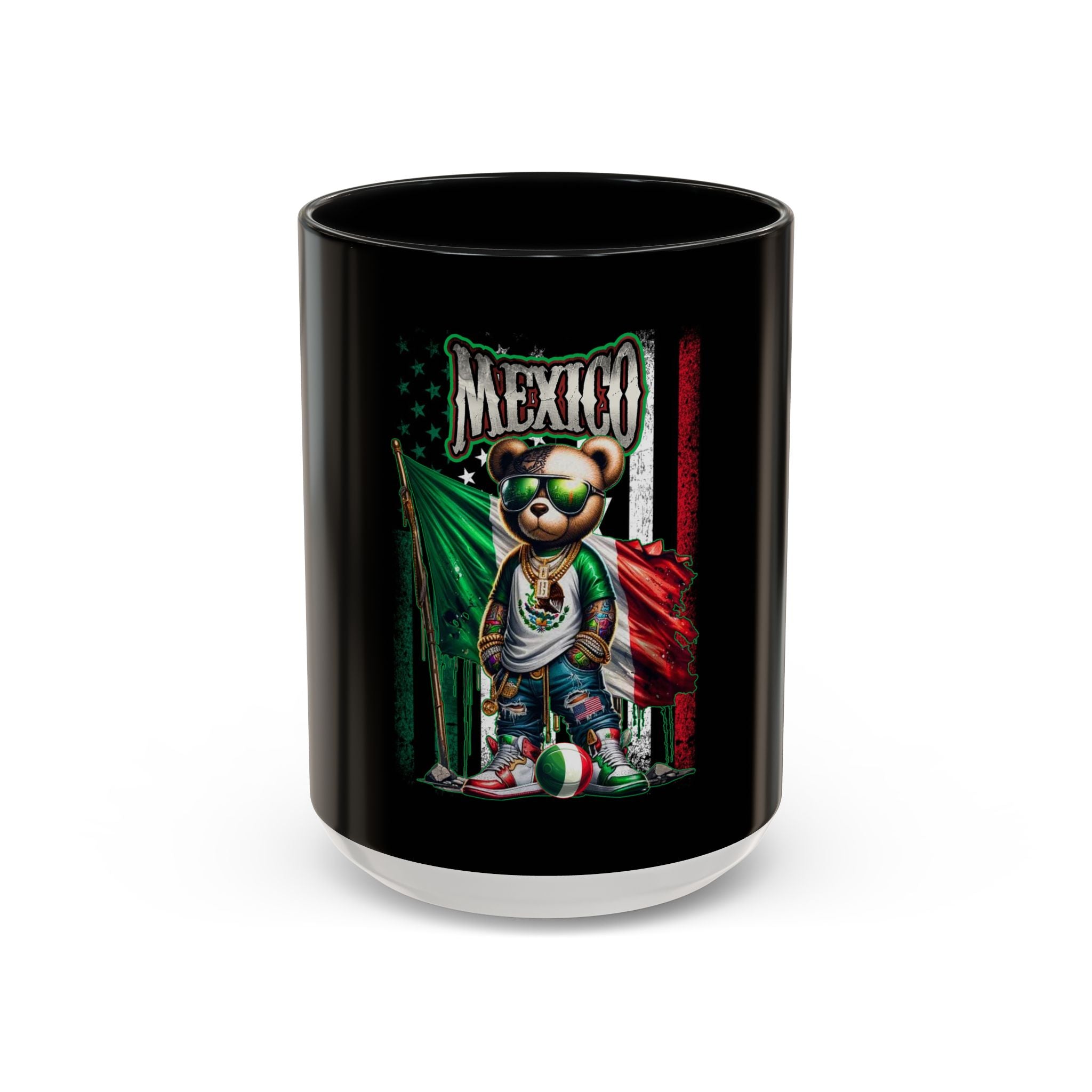 Mexico Teddy Bear / Accent Coffee Mug 11/15oz