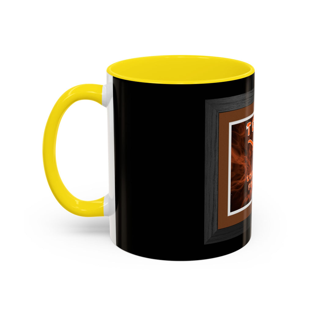 Texas Longhorns Framed / Accent Coffee Mug 11/15 oz