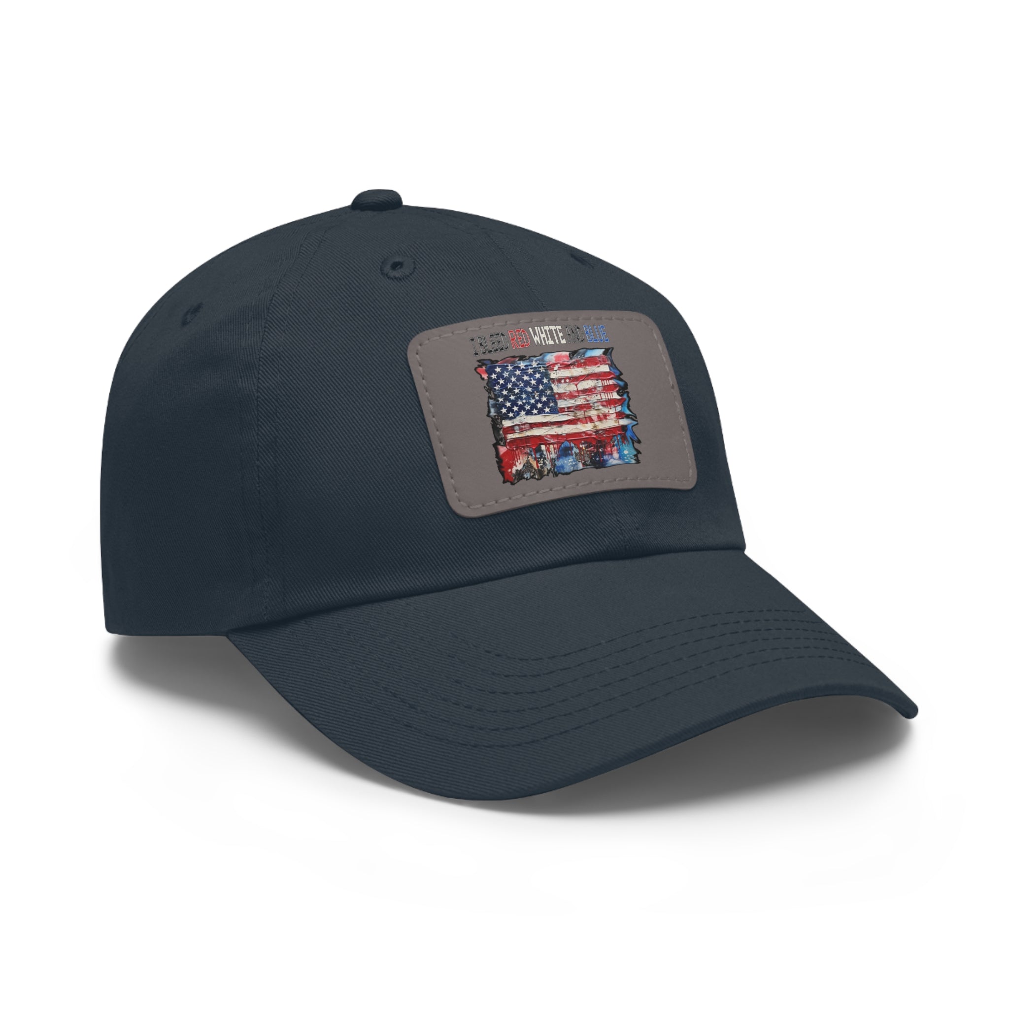 I Bleed Red White and Blue / Leather Patch