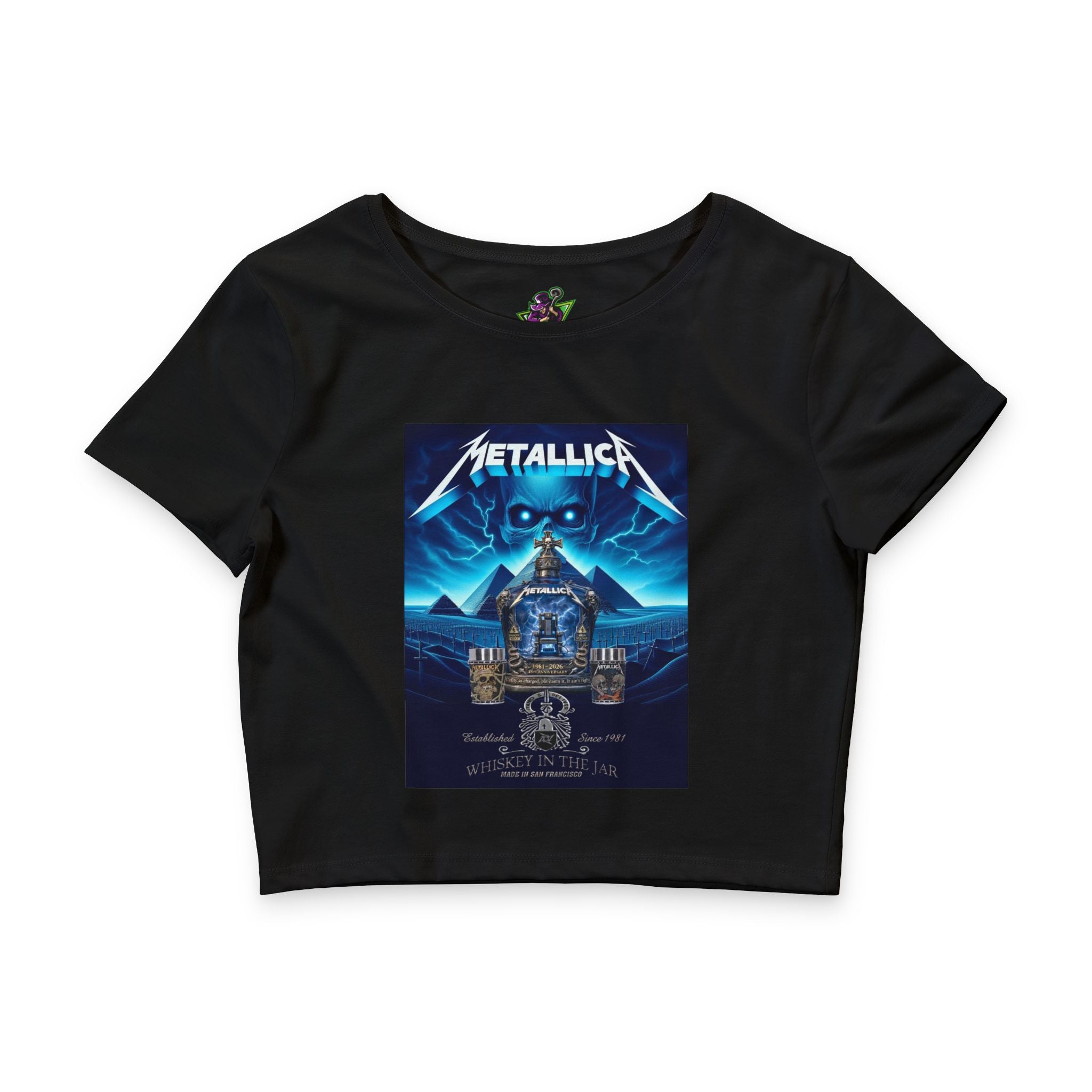 Metallica Whiskey in the Jar / Crop Tee