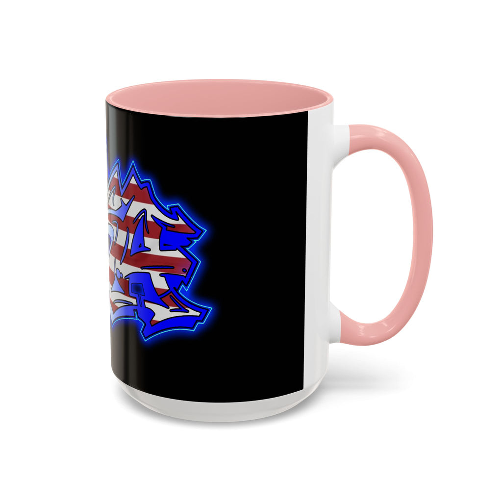 USA Graffiti / Accent Coffee Mug 11/15oz
