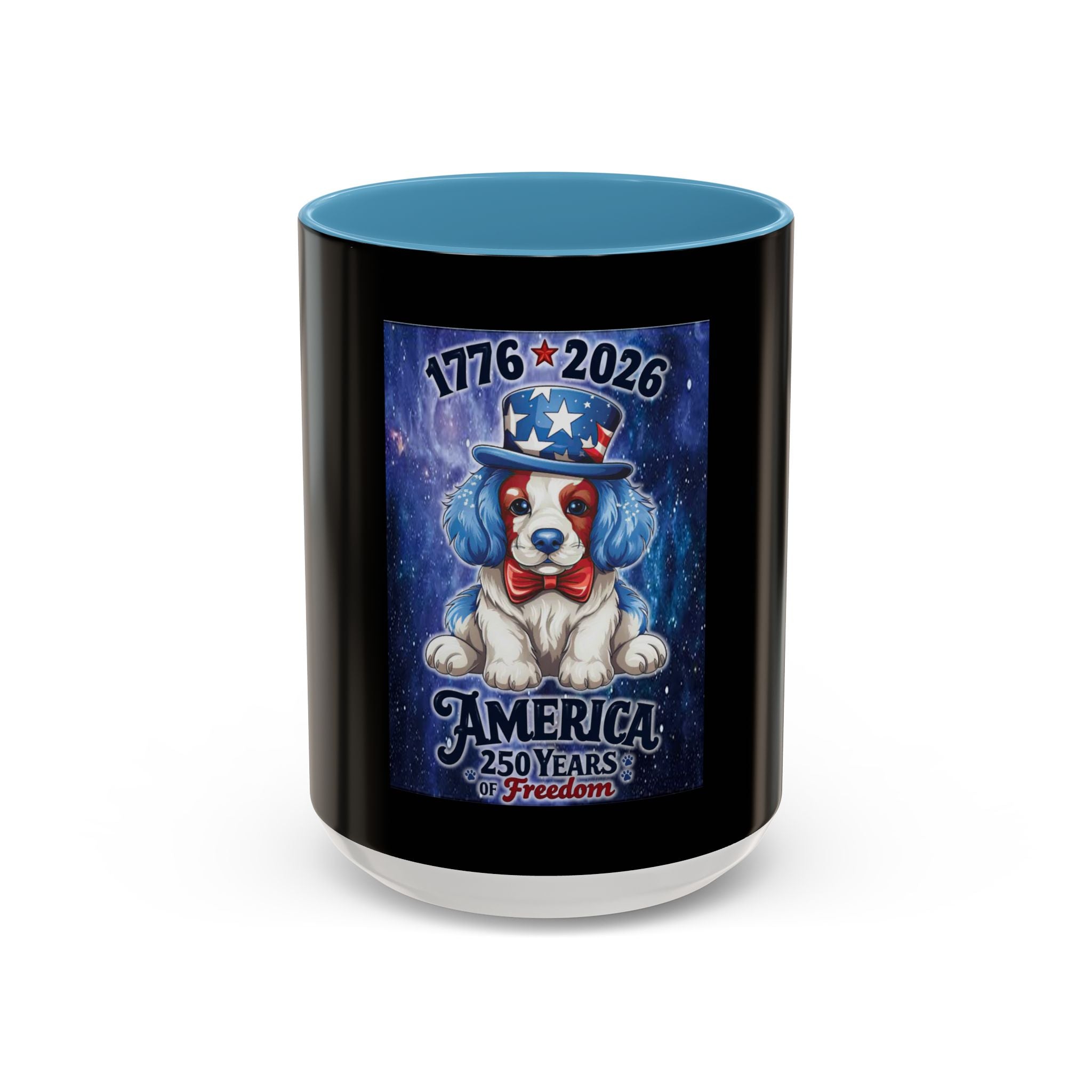 America Puppy 250th / Accent Coffee Mug 11/15oz