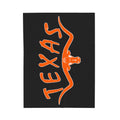 Texas Longhorns 1 / Velveteen Plush Blanket