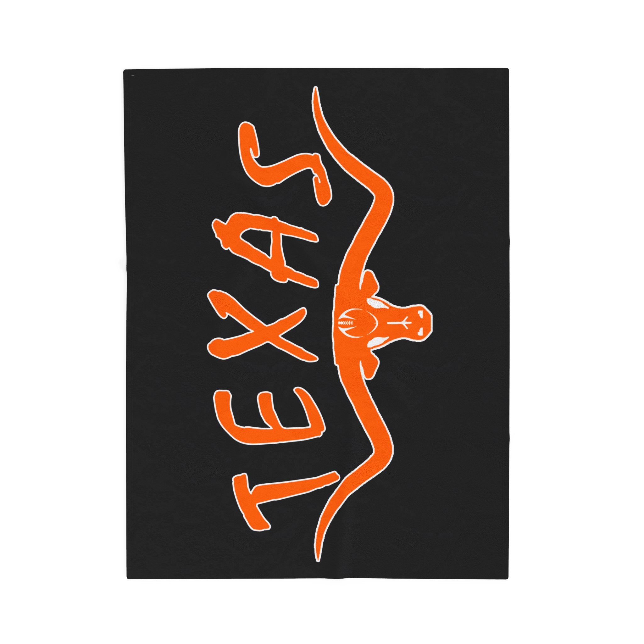 Texas Longhorns 1 / Velveteen Plush Blanket