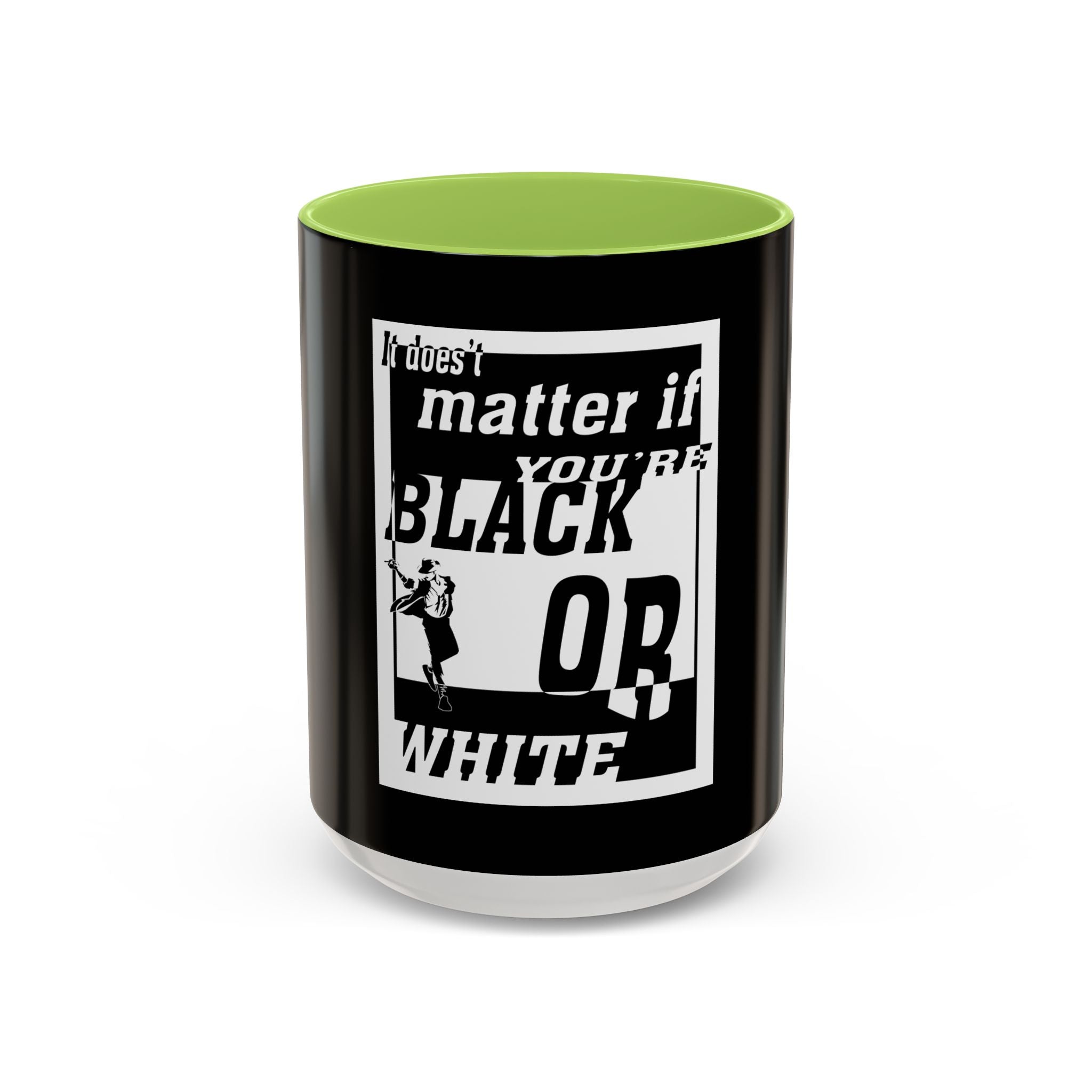 Black Or White / Accent Coffee Mug 11/15oz