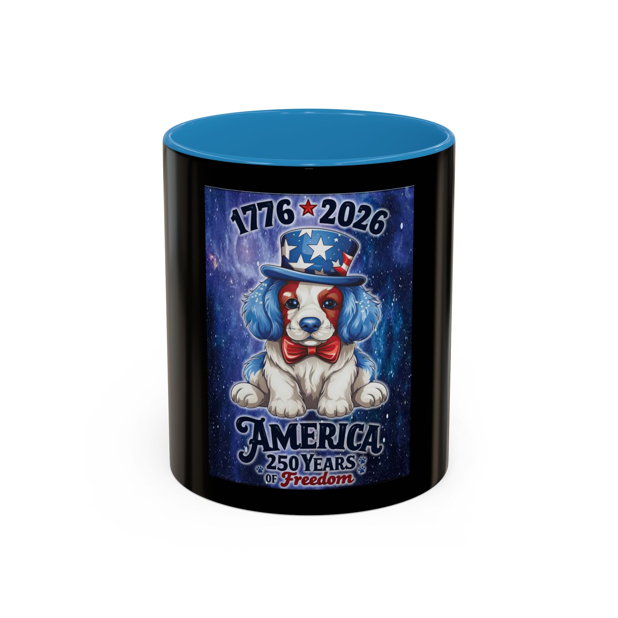 America Puppy 250th / Accent Coffee Mug 11/15oz