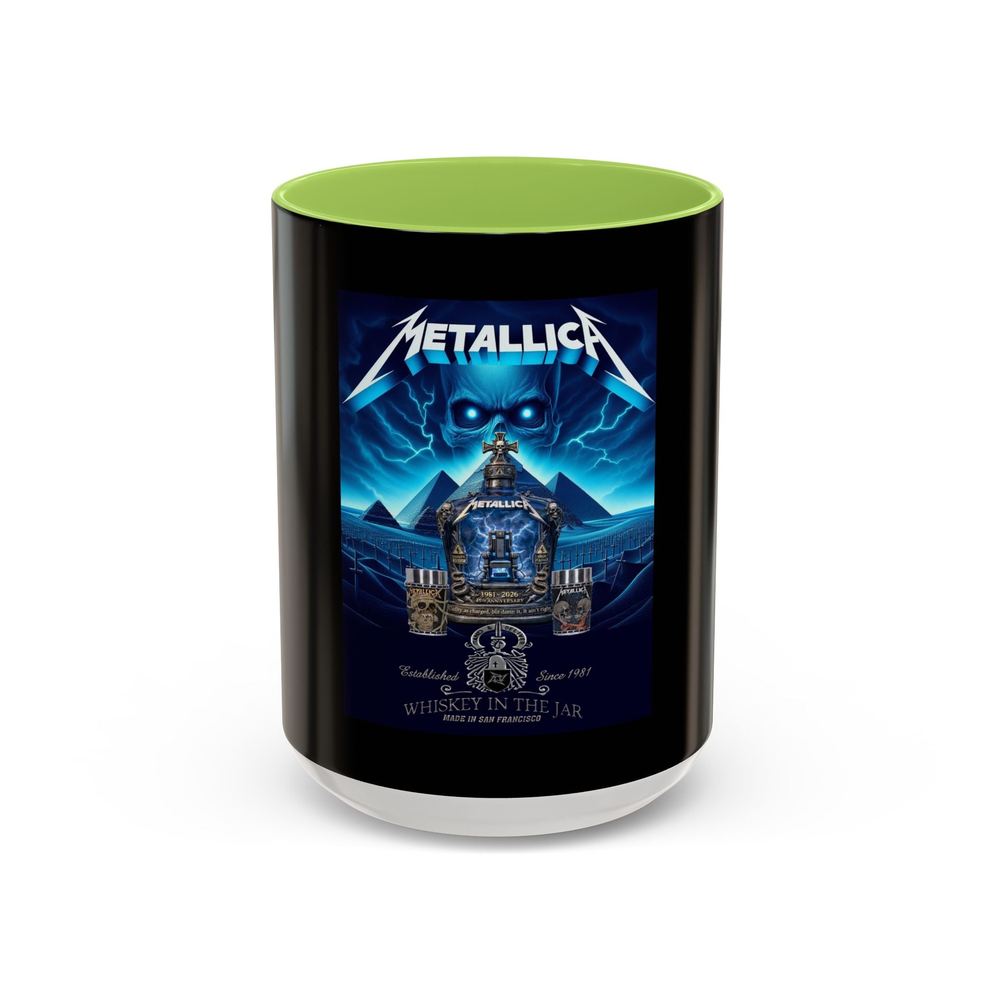 Metallica Whiskey in Jar / Accent Coffee Mug 11/15oz