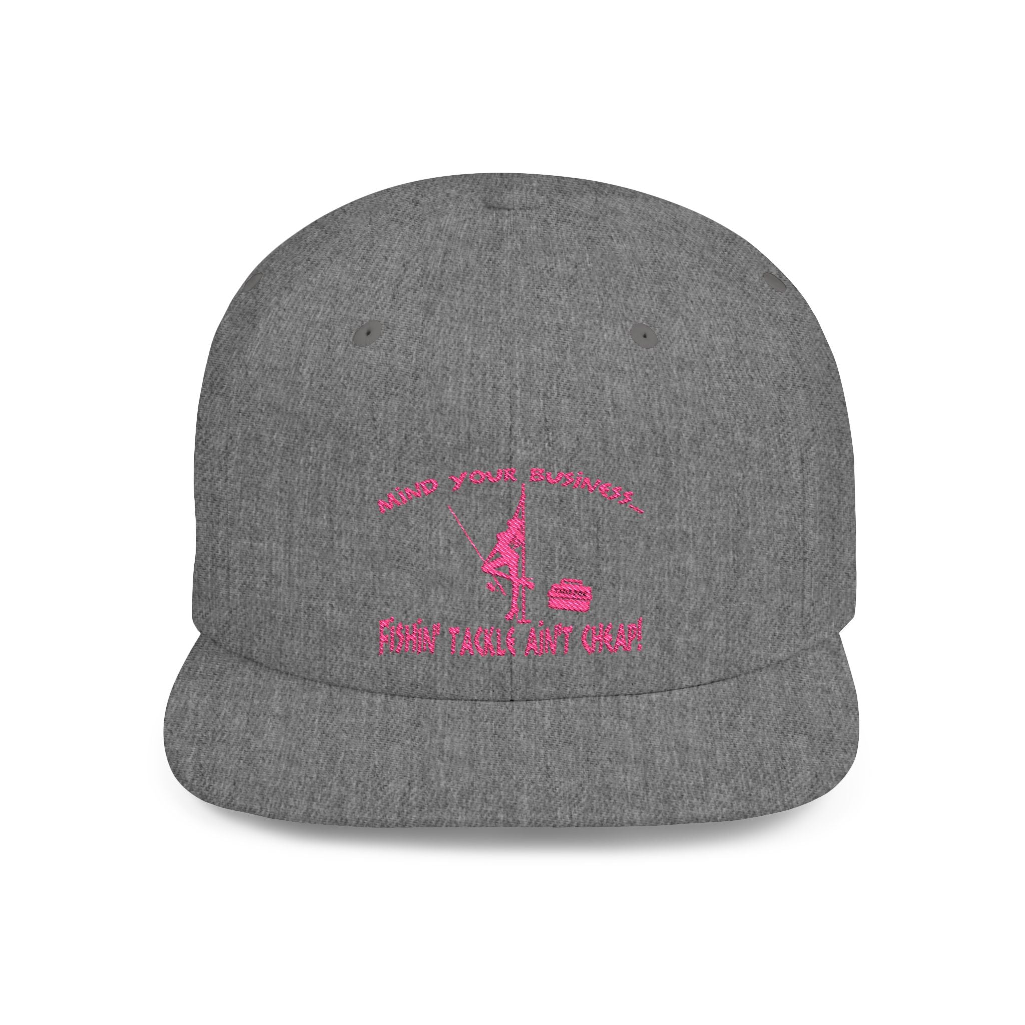 Mind Your Business Girl Stripper / Flat Bill Snapback