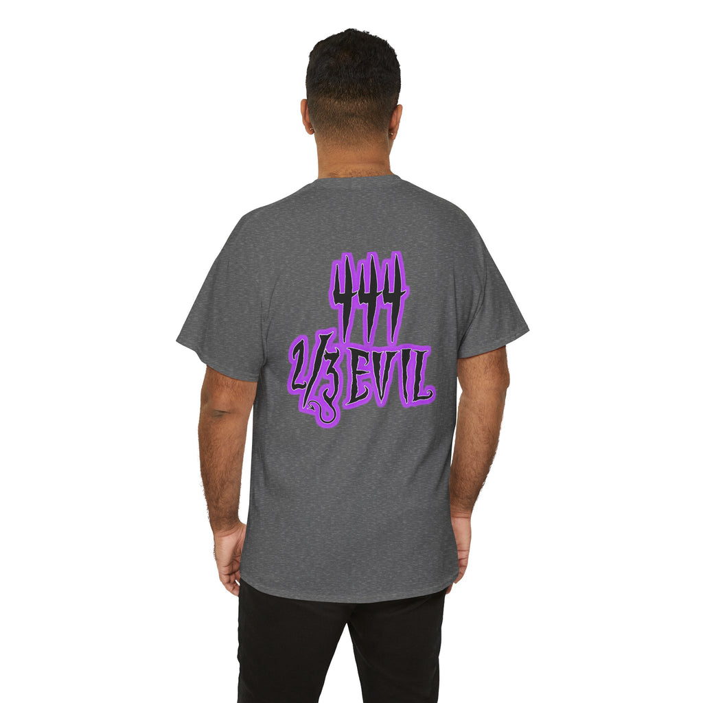 2/3 Evil Gothic Purple Script