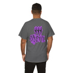 2/3 Evil Gothic Purple Script