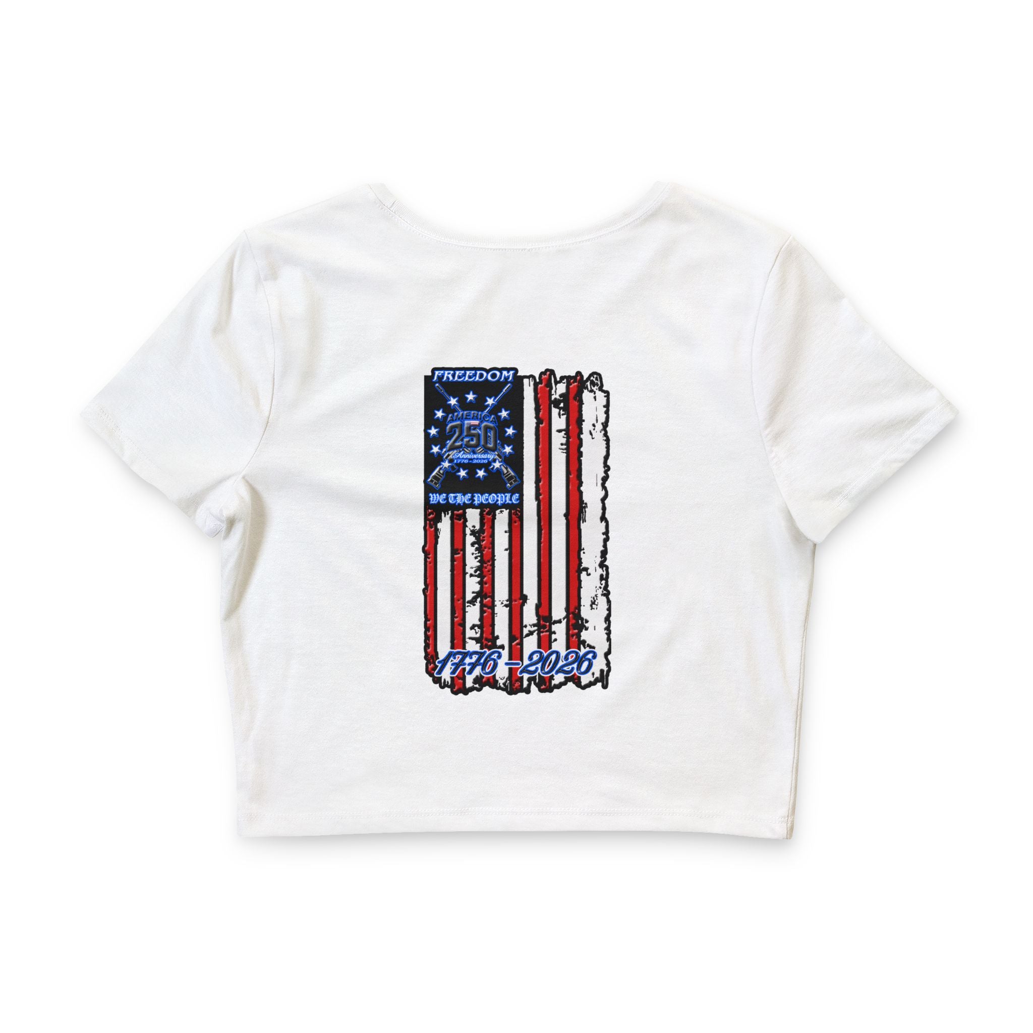 250 Anniversary Freedom 1776–2026 / Crop Tee