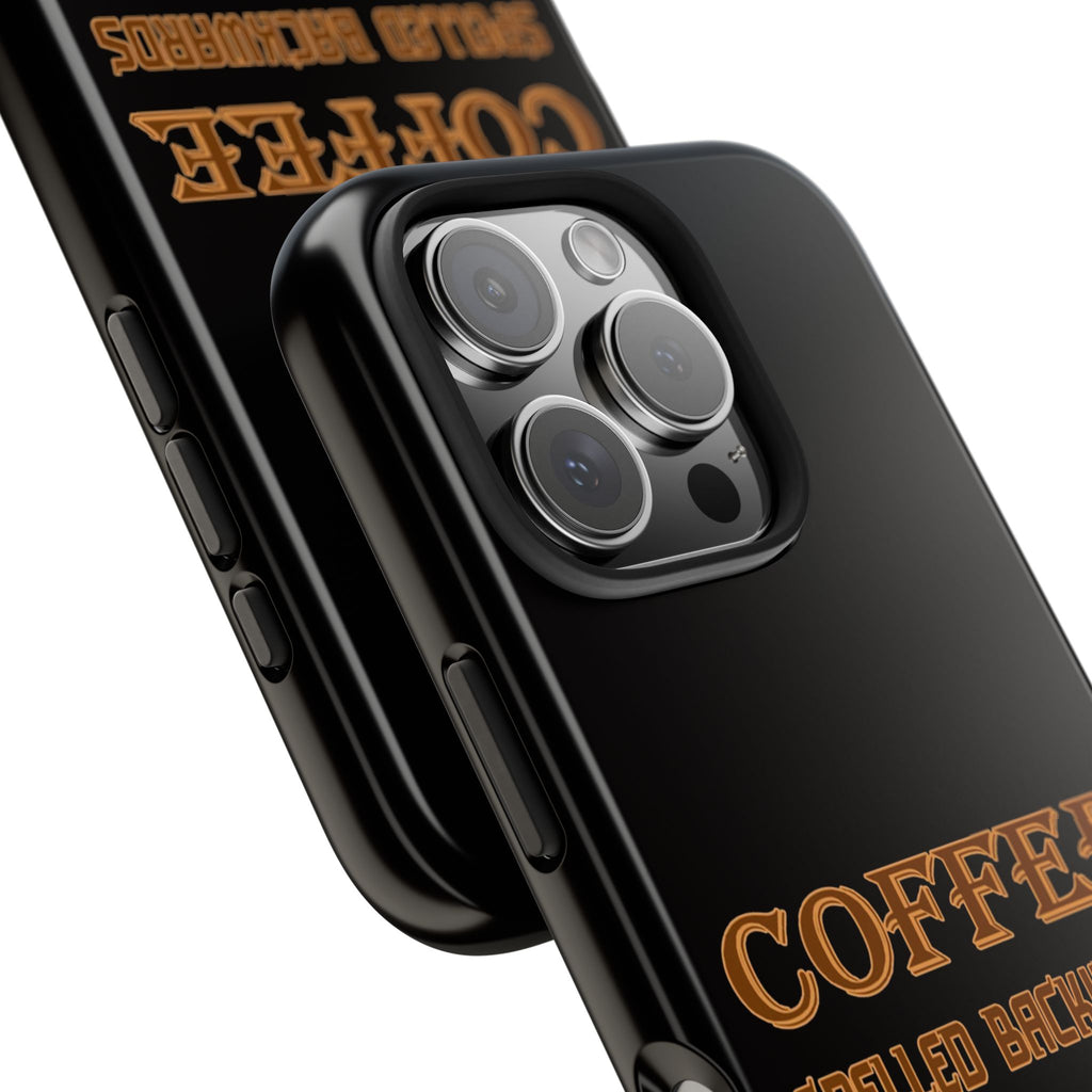 Coffee Coffee Spelled Backwards Is EEFFOC / Tough Phone Case