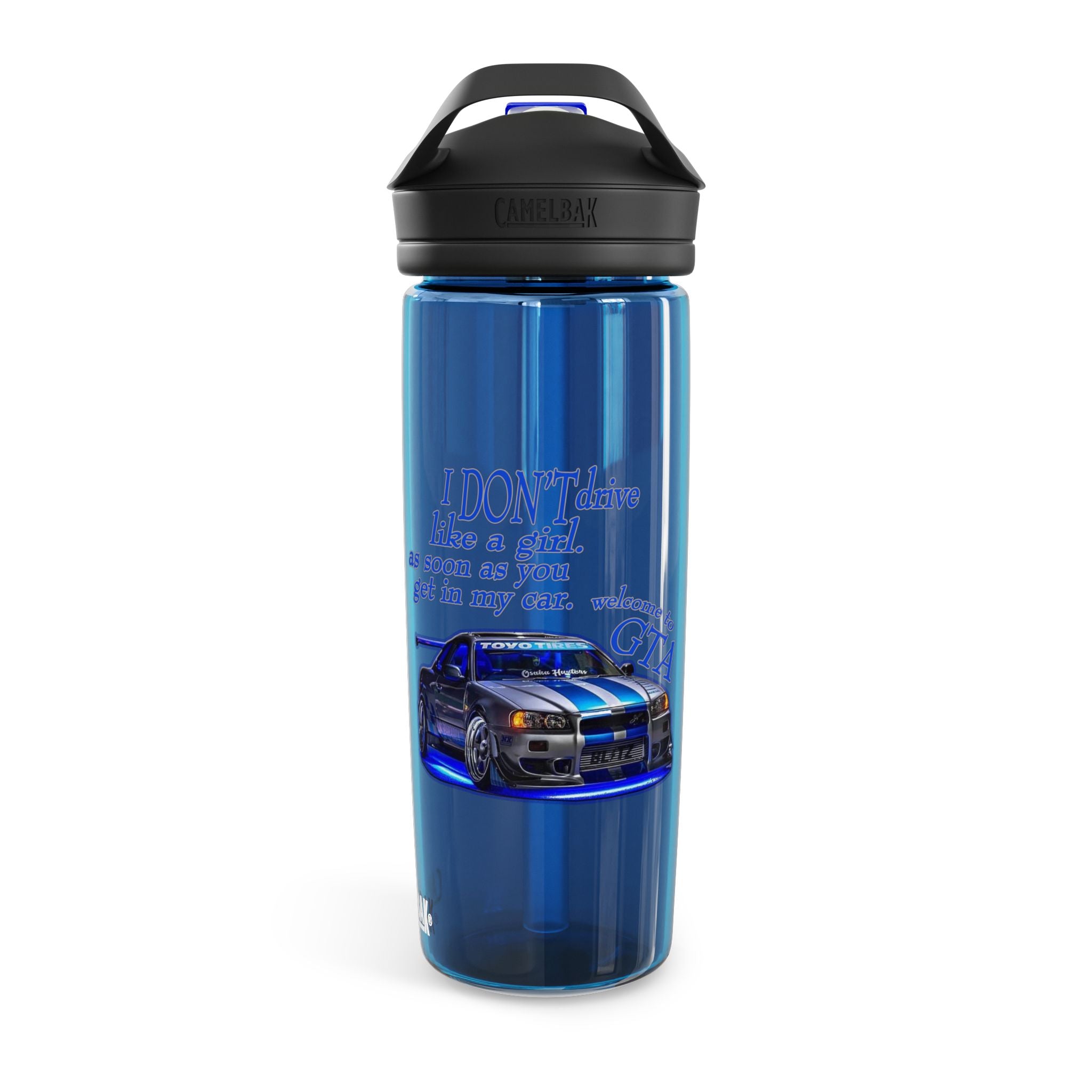 Don't Drive Like A Girl Blue / CamelBak Water Bottle 20/25oz