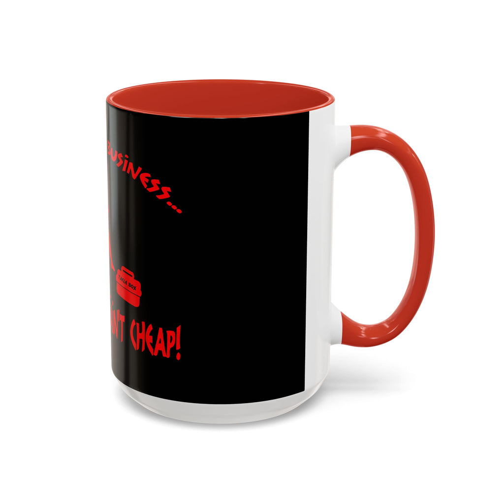 Mind Your Business Guy Stripper / Accent Coffee Mug 11/15oz