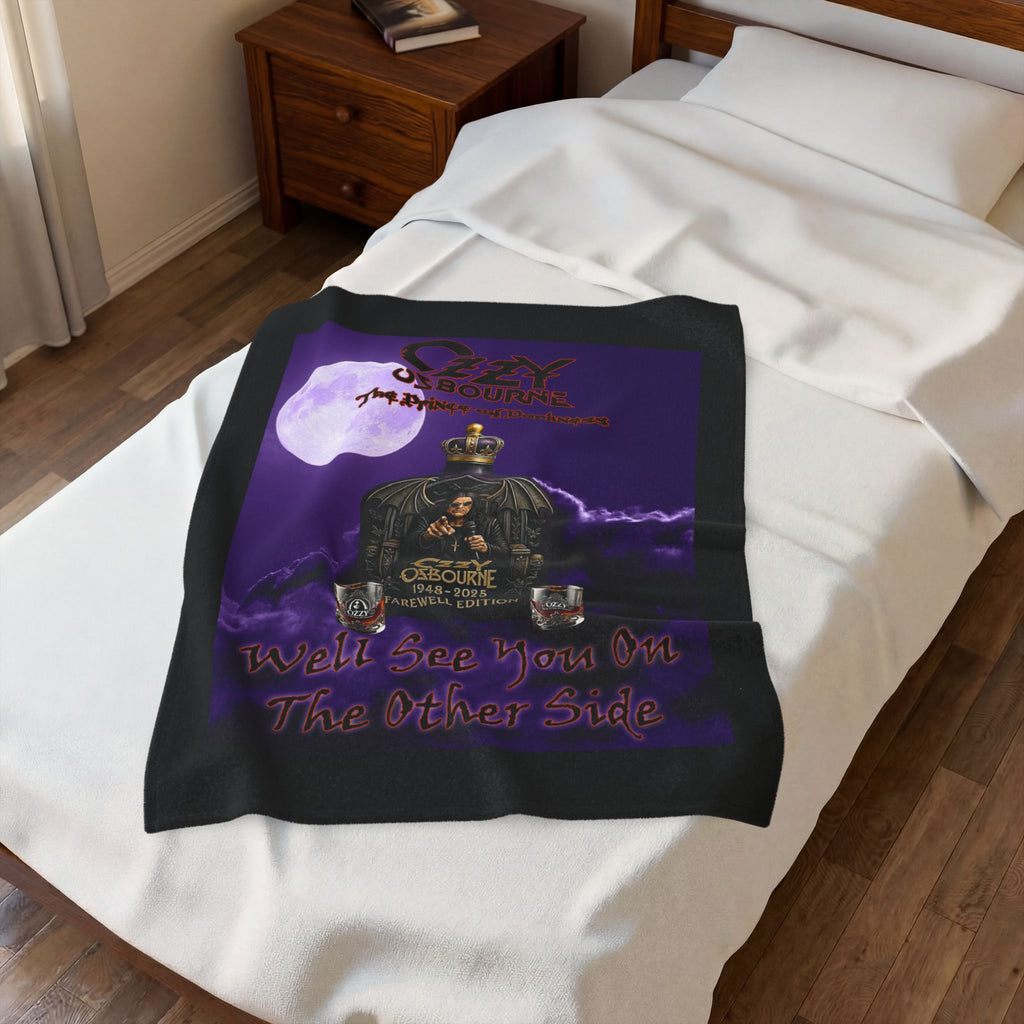 Farewell Ozzy /Velveteen Plush Blanket