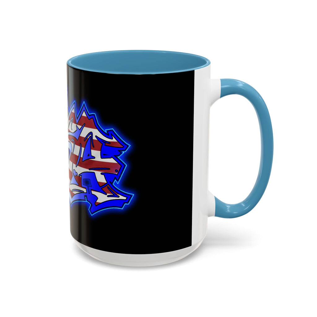 USA Graffiti / Accent Coffee Mug 11/15oz