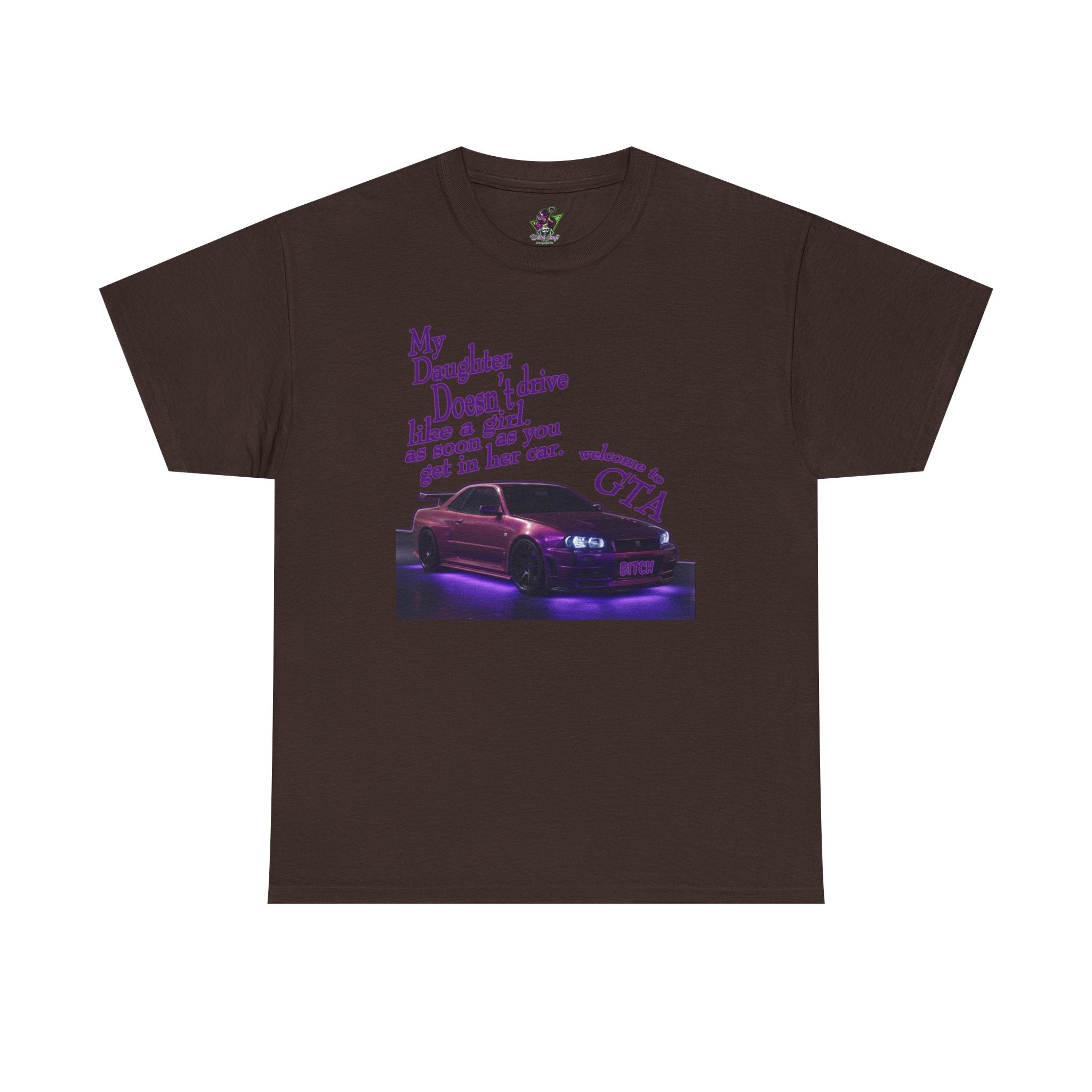 Daughter Doesn't Drive Like A Girl Purple