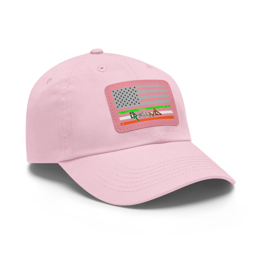 American/Ireland Flag / Leather Patch
