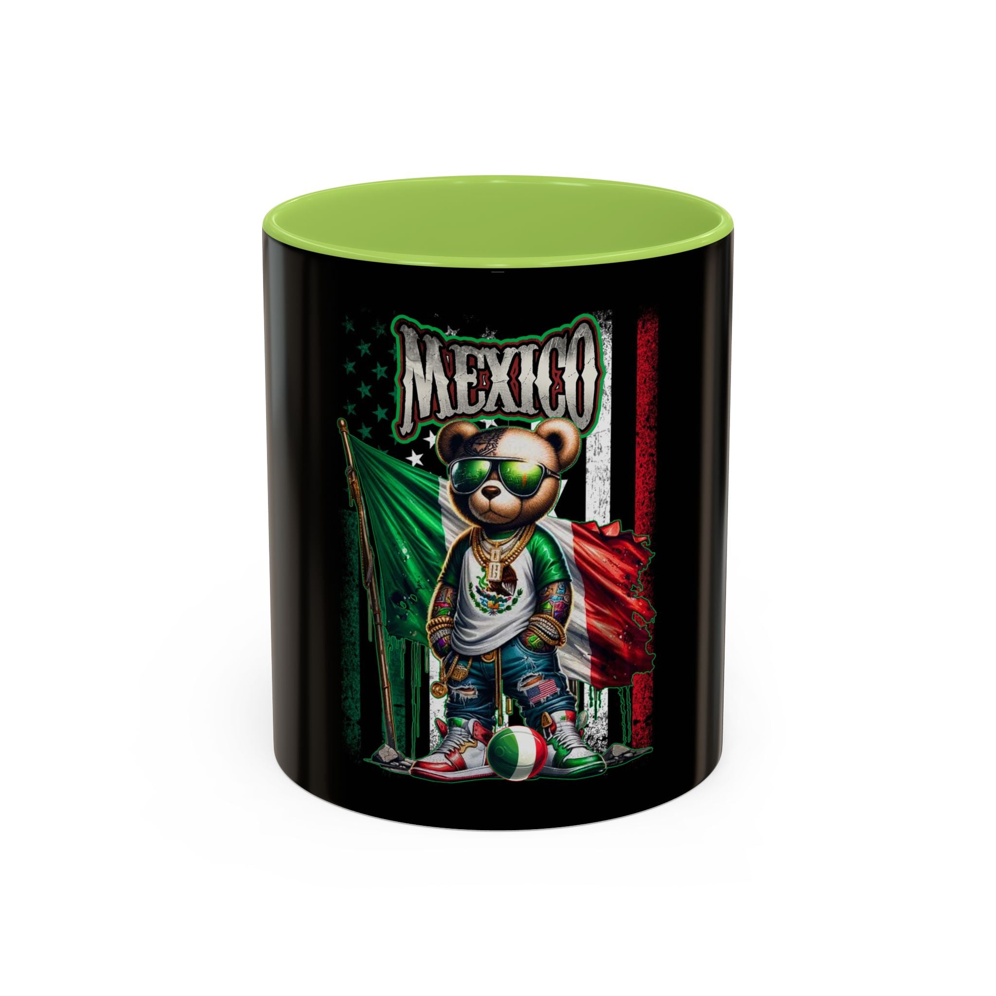 Mexico Teddy Bear / Accent Coffee Mug 11/15oz