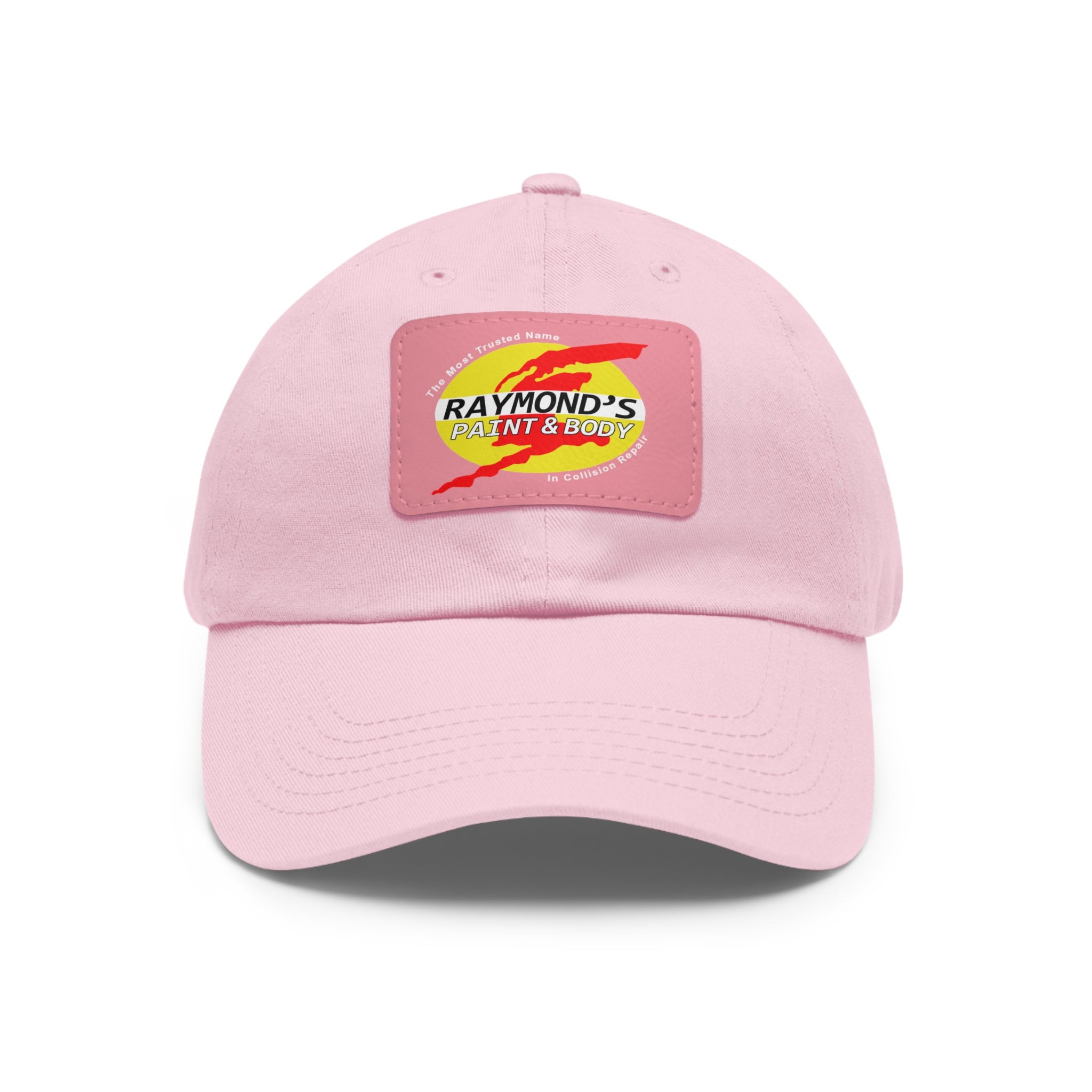 Raymond's Paint & Body Logo / Leather Patch Hat