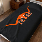 Texas Longhorns 2 / Velveteen Plush Blanket