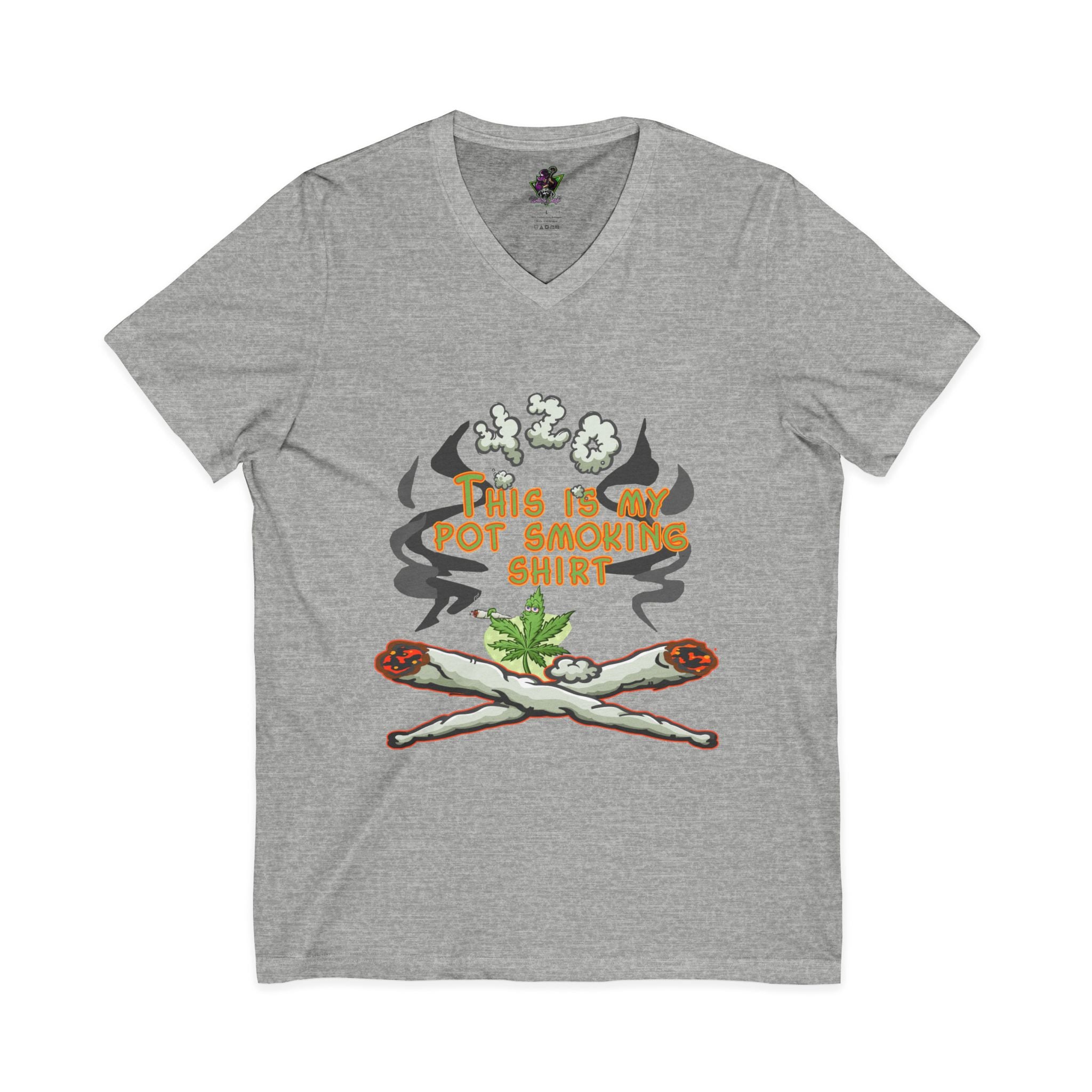 This Is My Pot Smoking Shirt / V-Neck Tee